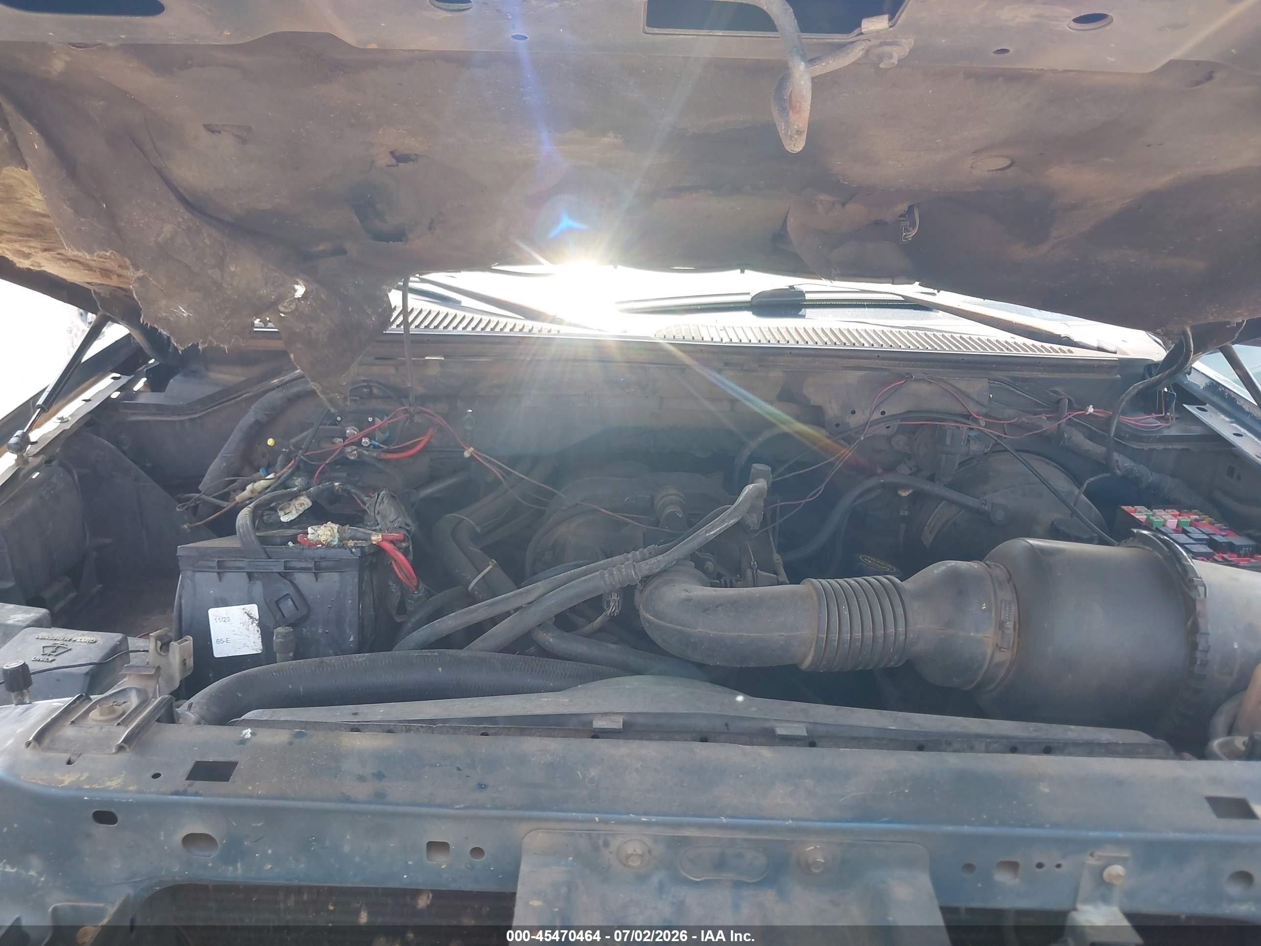 2001 Ford F-150 Xl/xlt Light Blue vin: 1FTZX17271NB18132