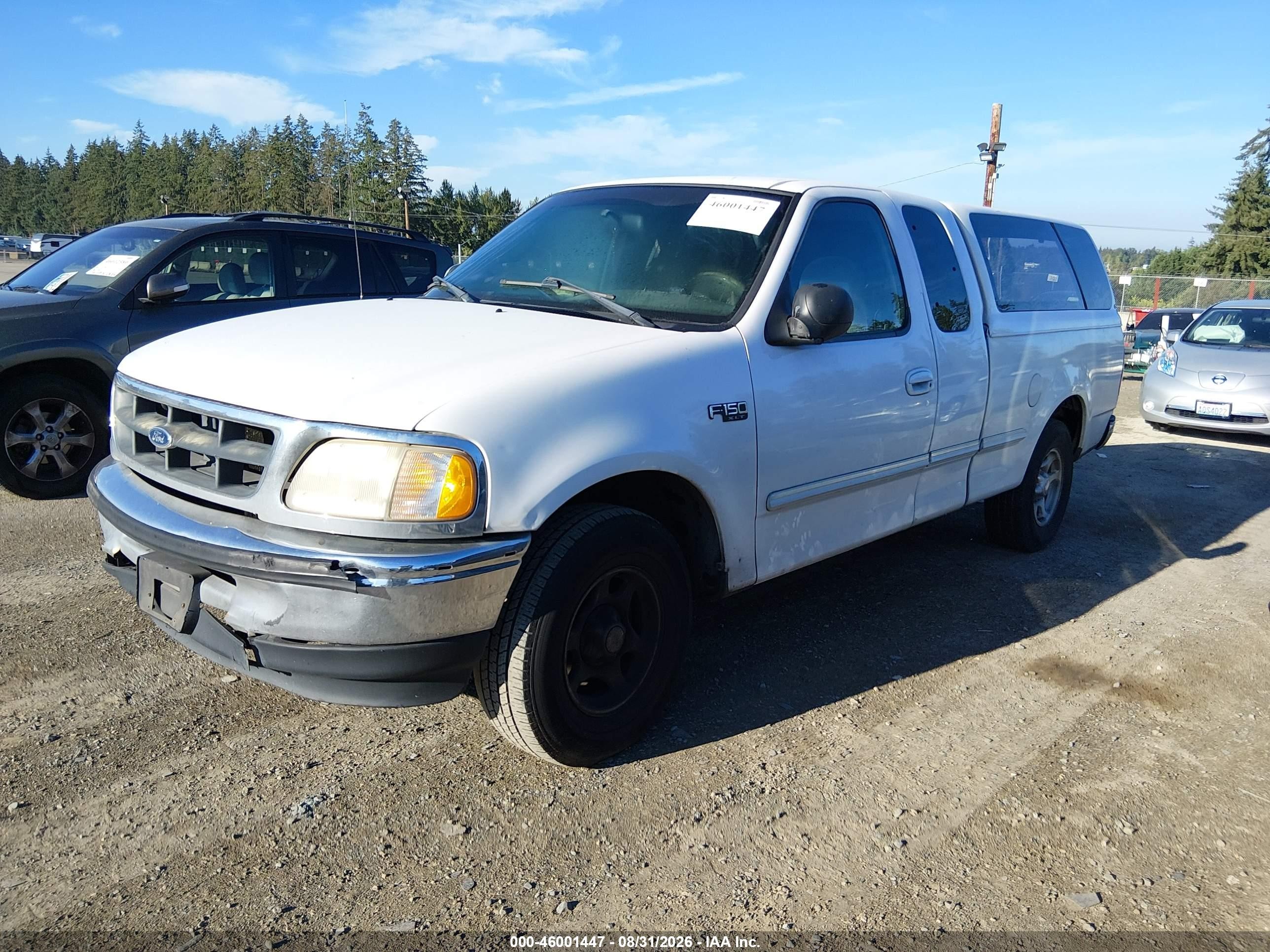 1998 Ford F-150 Standard/xl/xlt White vin: 1FTZX1727WKA32537