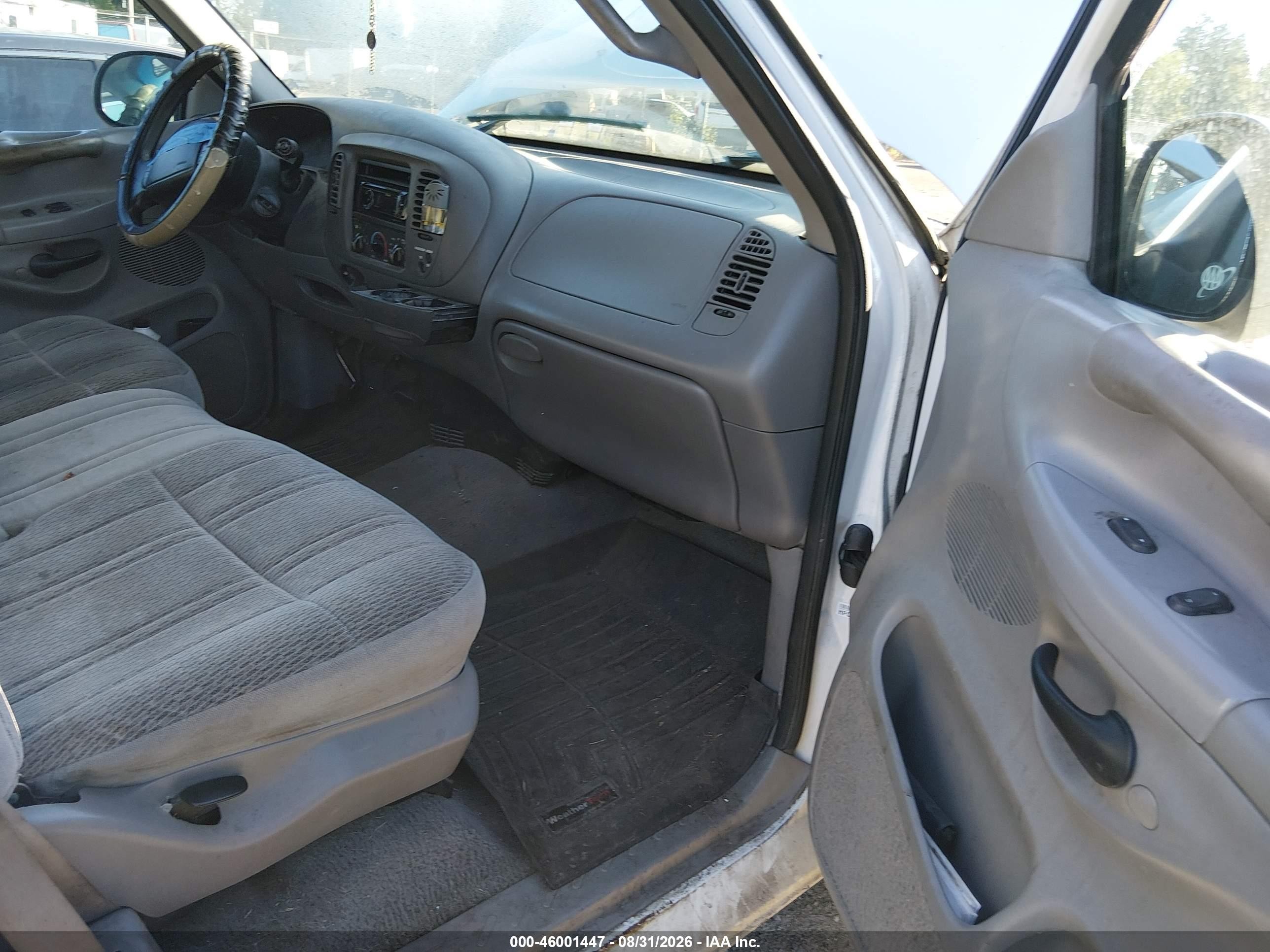 1998 Ford F-150 Standard/xl/xlt White vin: 1FTZX1727WKA32537
