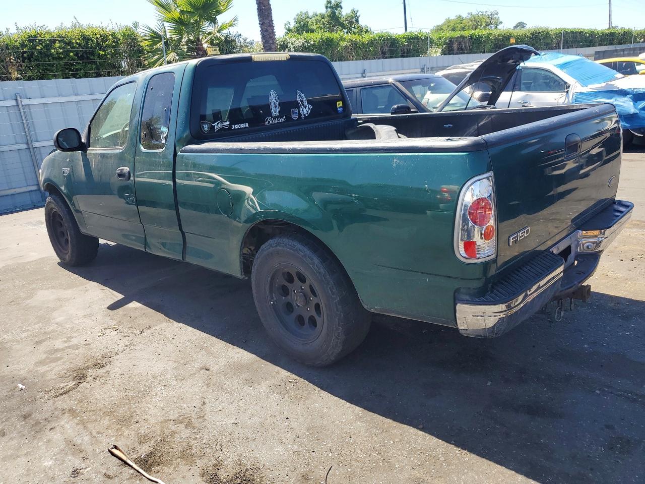 1999 Ford F150 Green vin: 1FTZX1727XNA12854