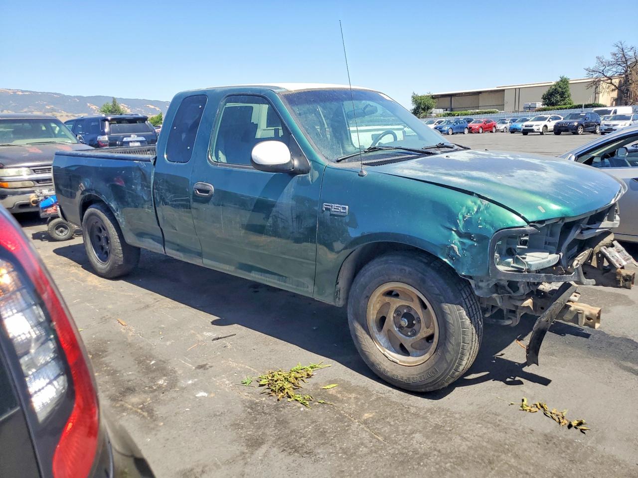 1999 Ford F150 Green vin: 1FTZX1727XNA12854