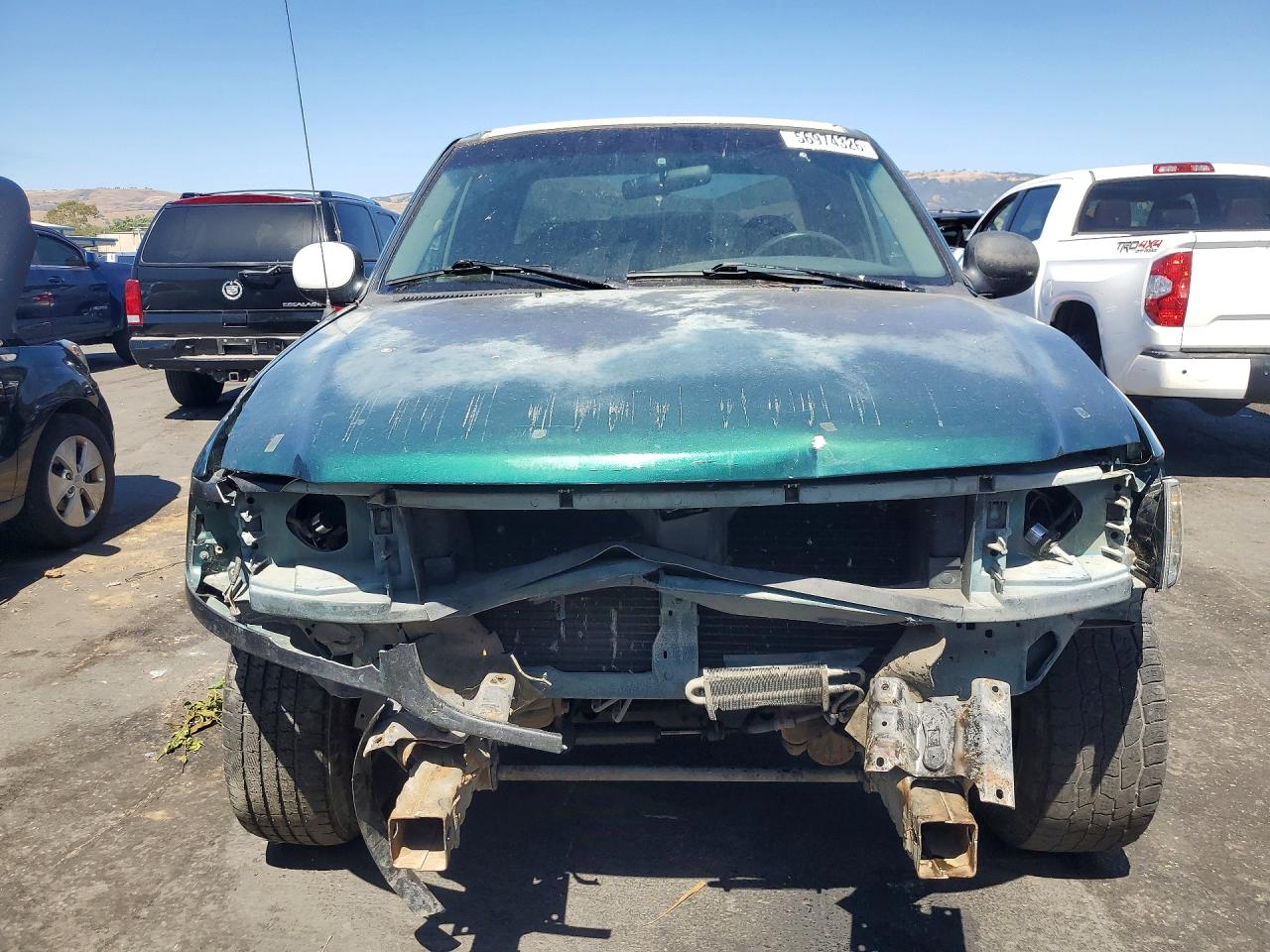 1999 Ford F150 Green vin: 1FTZX1727XNA12854