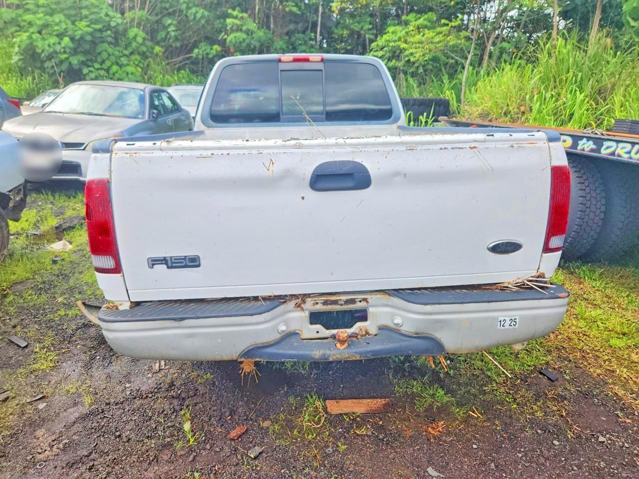 2000 Ford F150 White vin: 1FTZX1727YKB02038