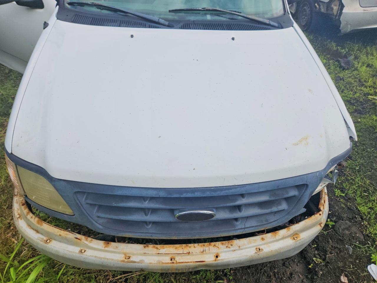 2000 Ford F150 White vin: 1FTZX1727YKB02038
