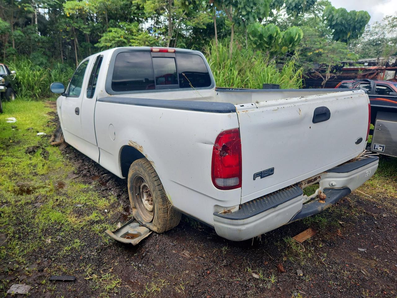 2000 Ford F150 White vin: 1FTZX1727YKB02038