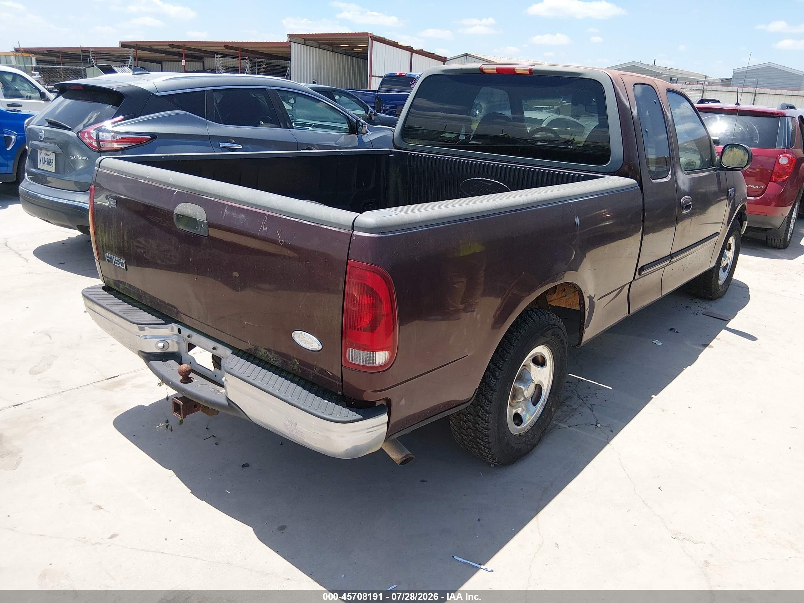 2000 Ford F-150 Work Series/xl/xlt Purple vin: 1FTZX1727YKB20555