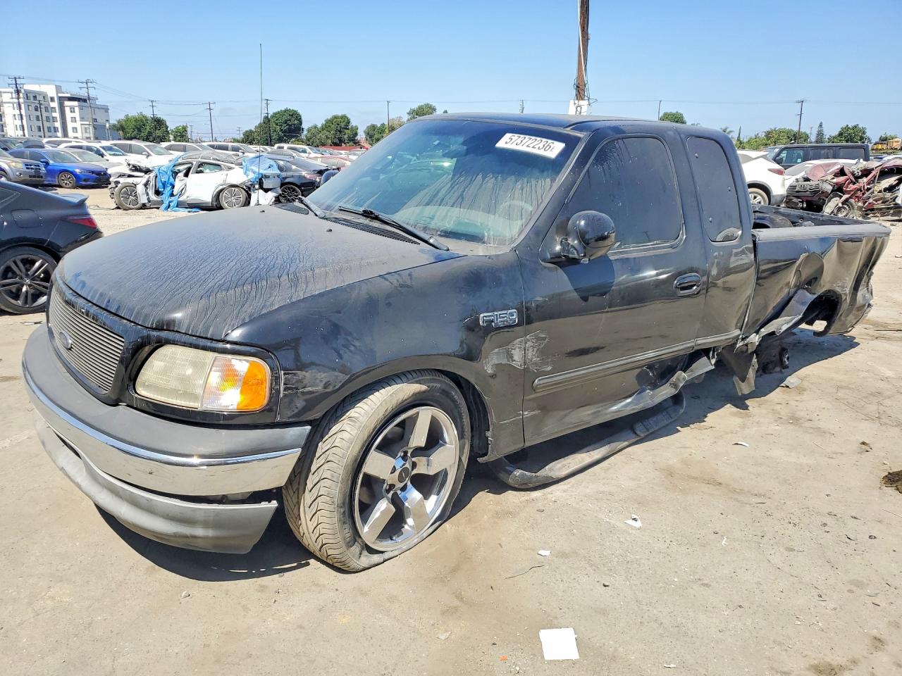 2001 Ford F150 Black vin: 1FTZX17281KF53050