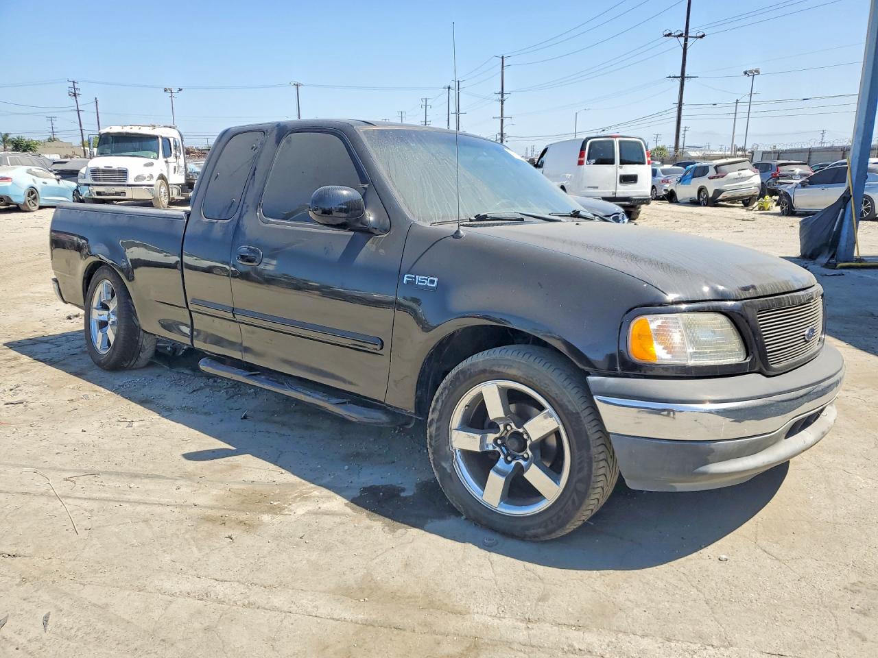 2001 Ford F150 Black vin: 1FTZX17281KF53050