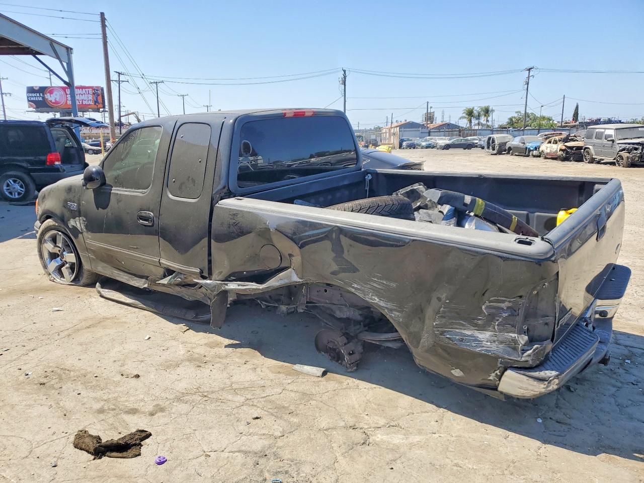 2001 Ford F150 Black vin: 1FTZX17281KF53050