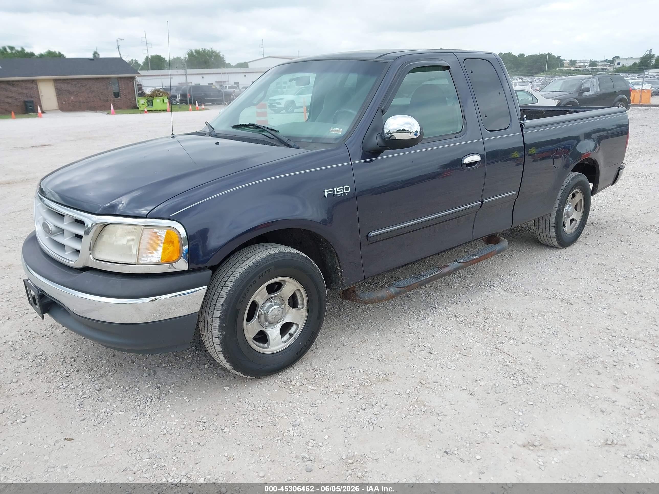 1999 Ford F-150 Work Series/xl/xlt Blue vin: 1FTZX1728XKA92263