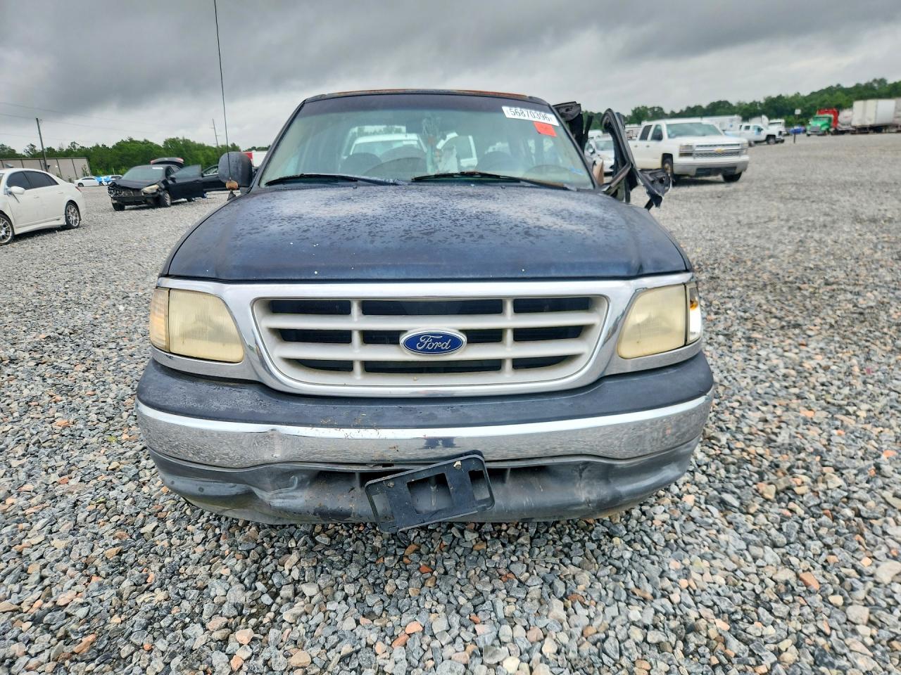 1999 Ford F150 Black vin: 1FTZX1728XNA46155