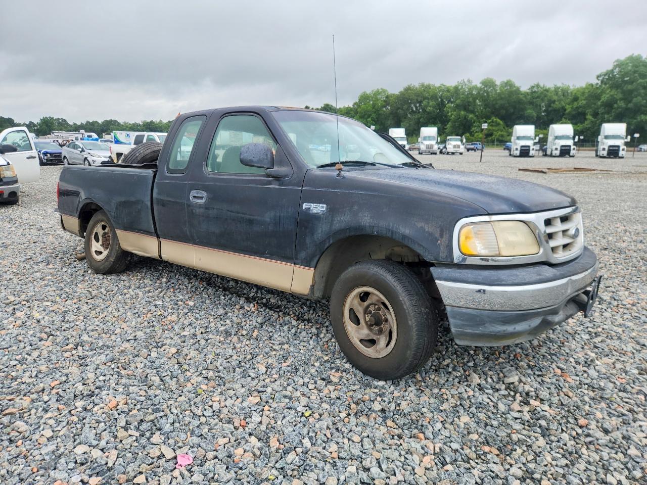 1999 Ford F150 Black vin: 1FTZX1728XNA46155