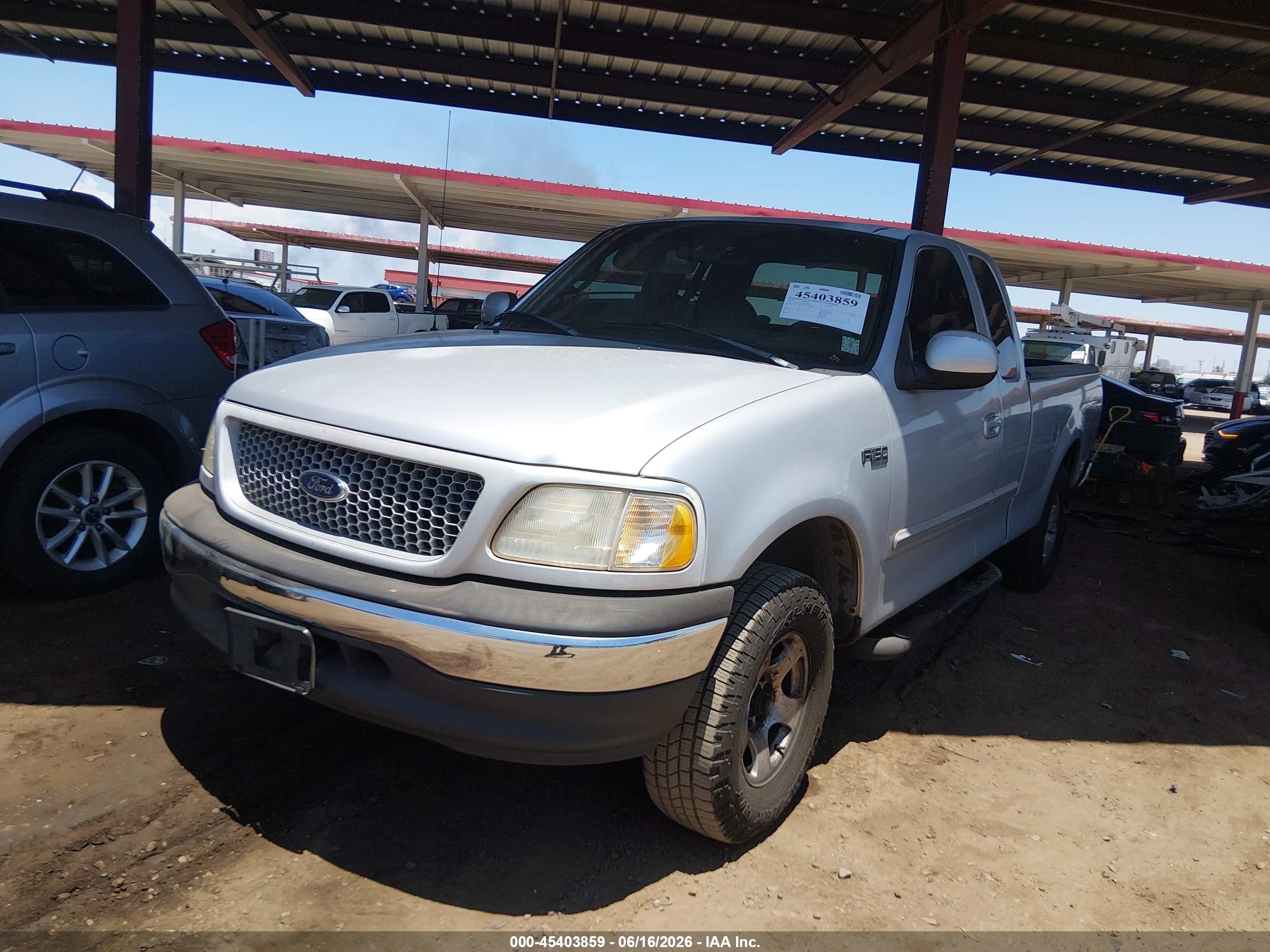 1999 Ford F-150 Work Series/xl/xlt Silver vin: 1FTZX1728XNB57594