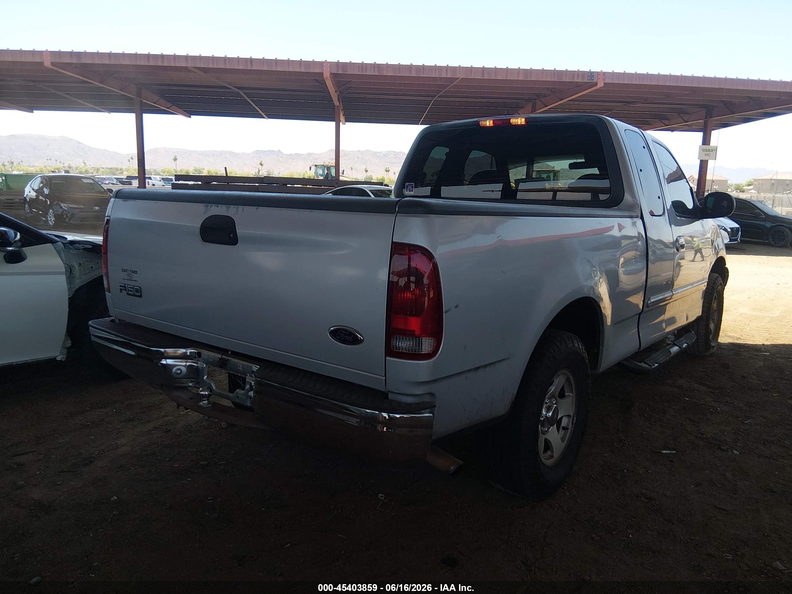 1999 Ford F-150 Work Series/xl/xlt Silver vin: 1FTZX1728XNB57594