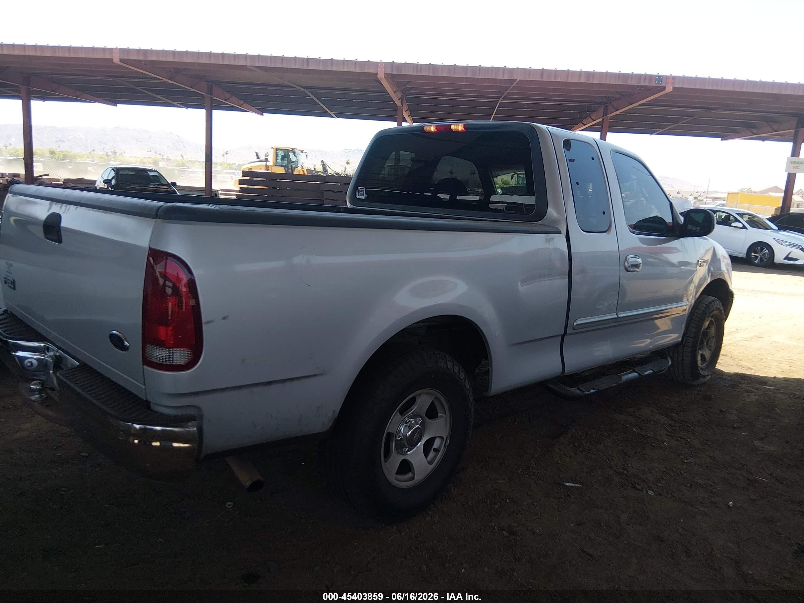 1999 Ford F-150 Work Series/xl/xlt Silver vin: 1FTZX1728XNB57594