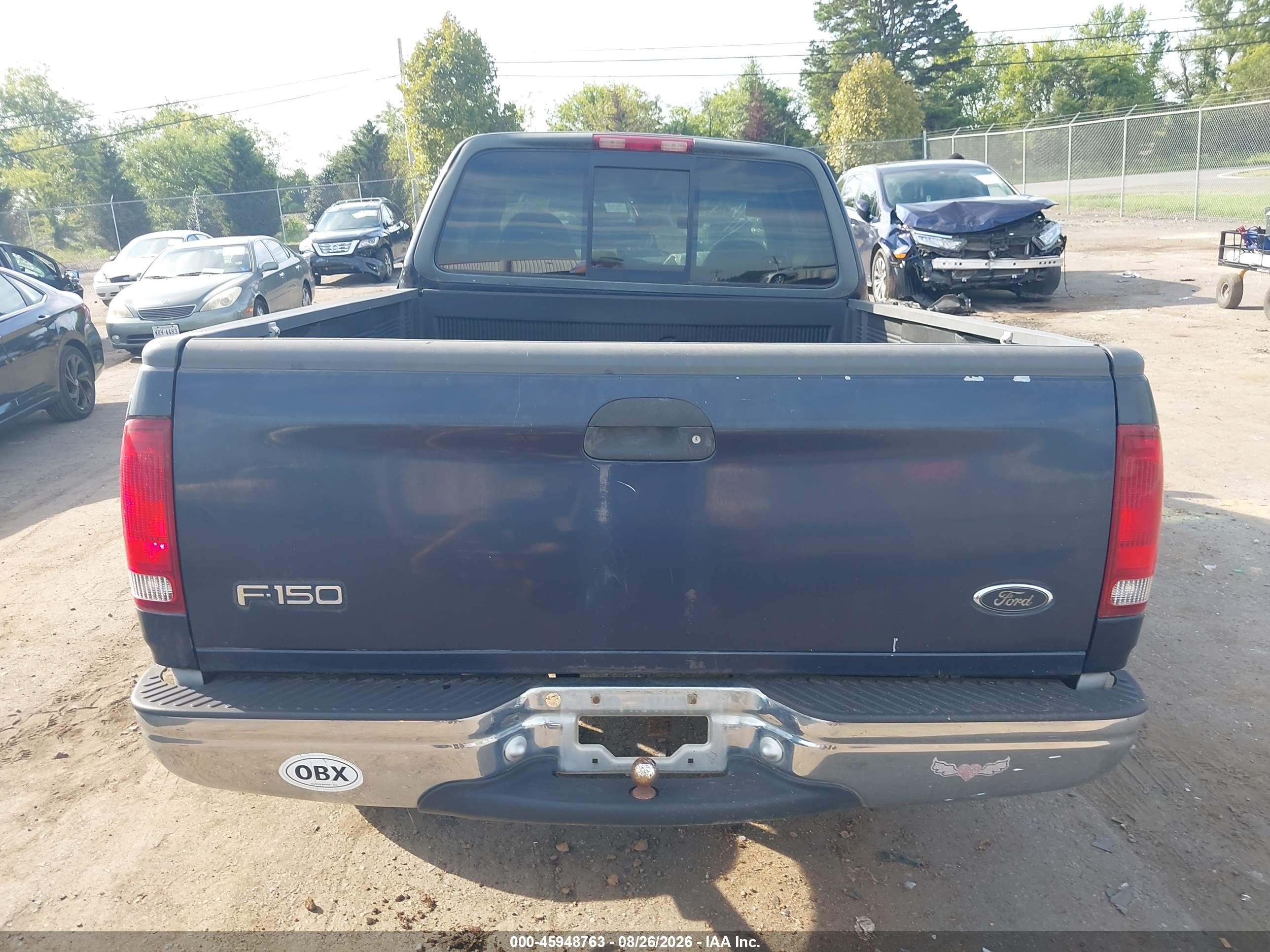 2000 Ford F-150 Work Series/xl/xlt Blue vin: 1FTZX1728YNB06047