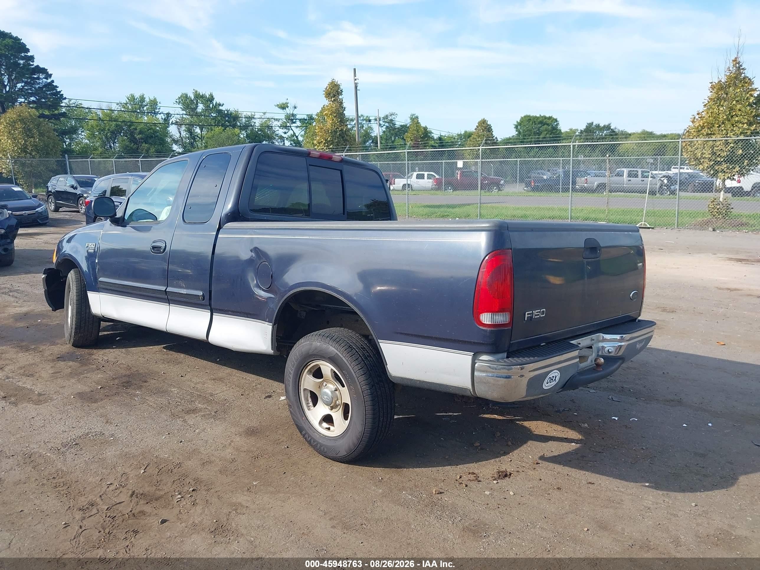 2000 Ford F-150 Work Series/xl/xlt Blue vin: 1FTZX1728YNB06047