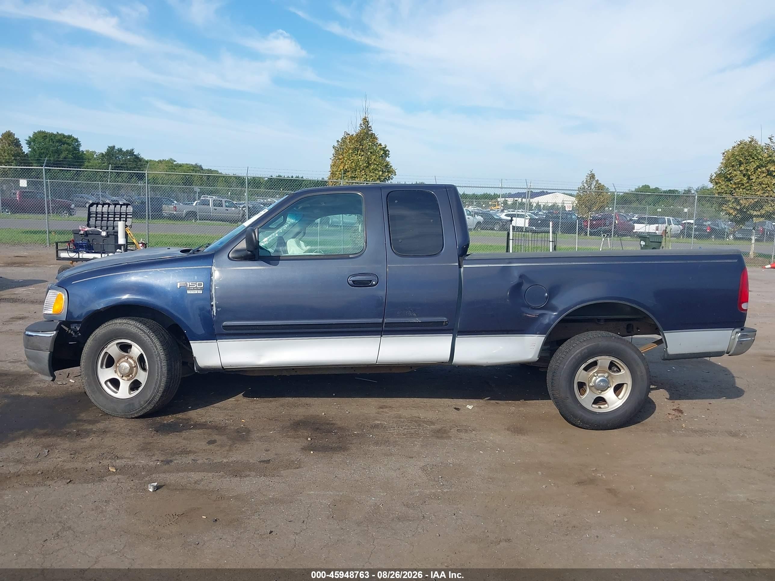 2000 Ford F-150 Work Series/xl/xlt Blue vin: 1FTZX1728YNB06047