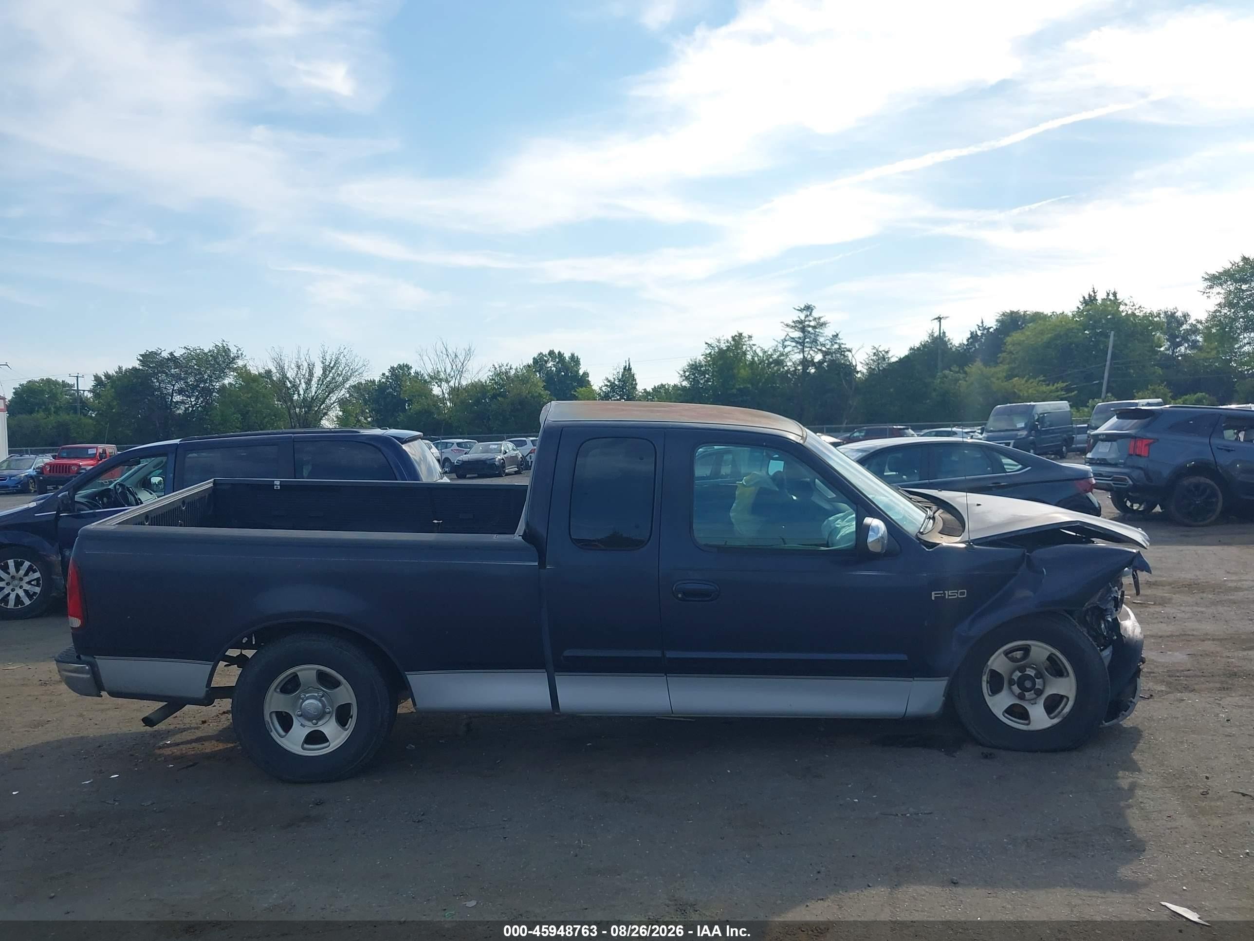 2000 Ford F-150 Work Series/xl/xlt Blue vin: 1FTZX1728YNB06047