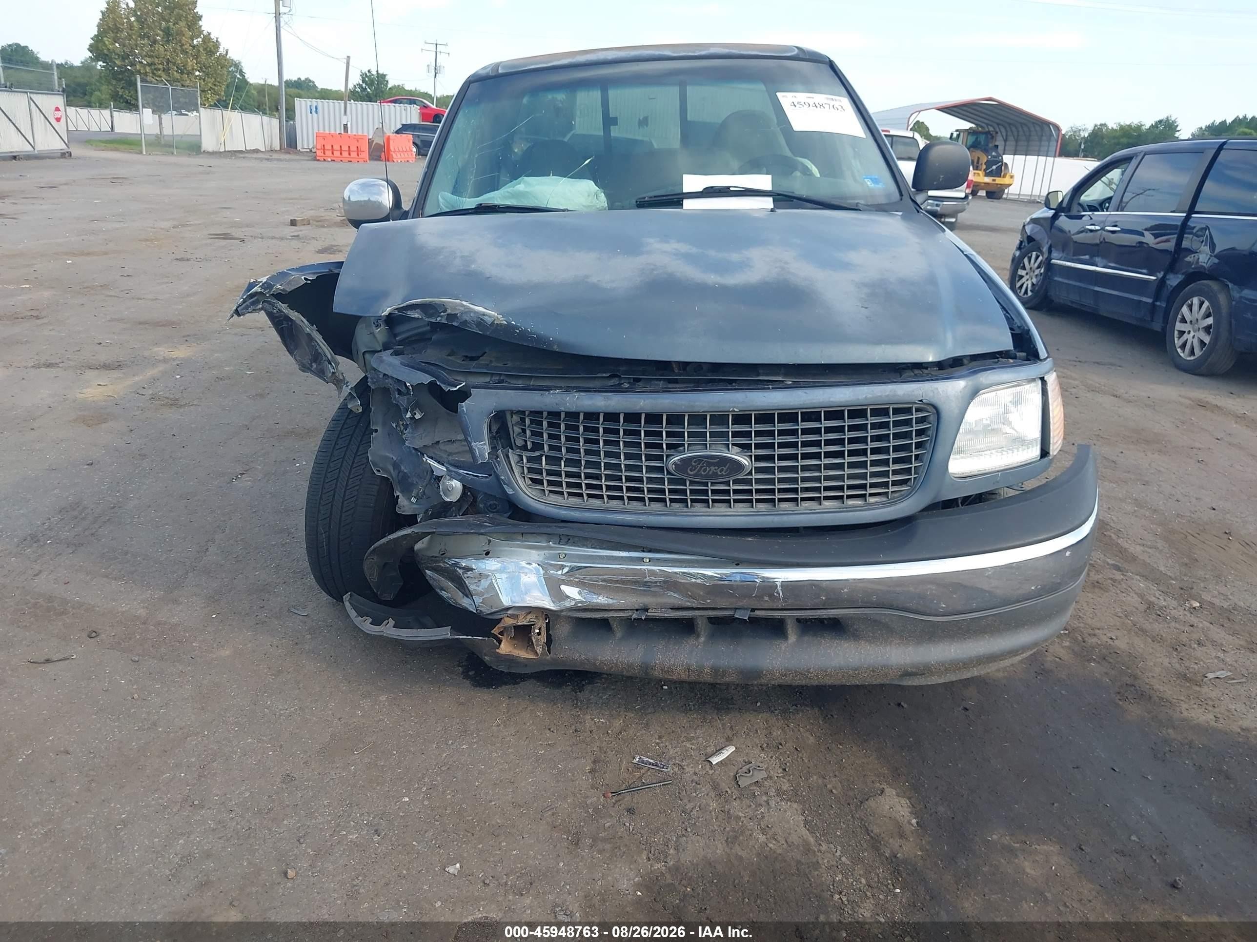 2000 Ford F-150 Work Series/xl/xlt Blue vin: 1FTZX1728YNB06047
