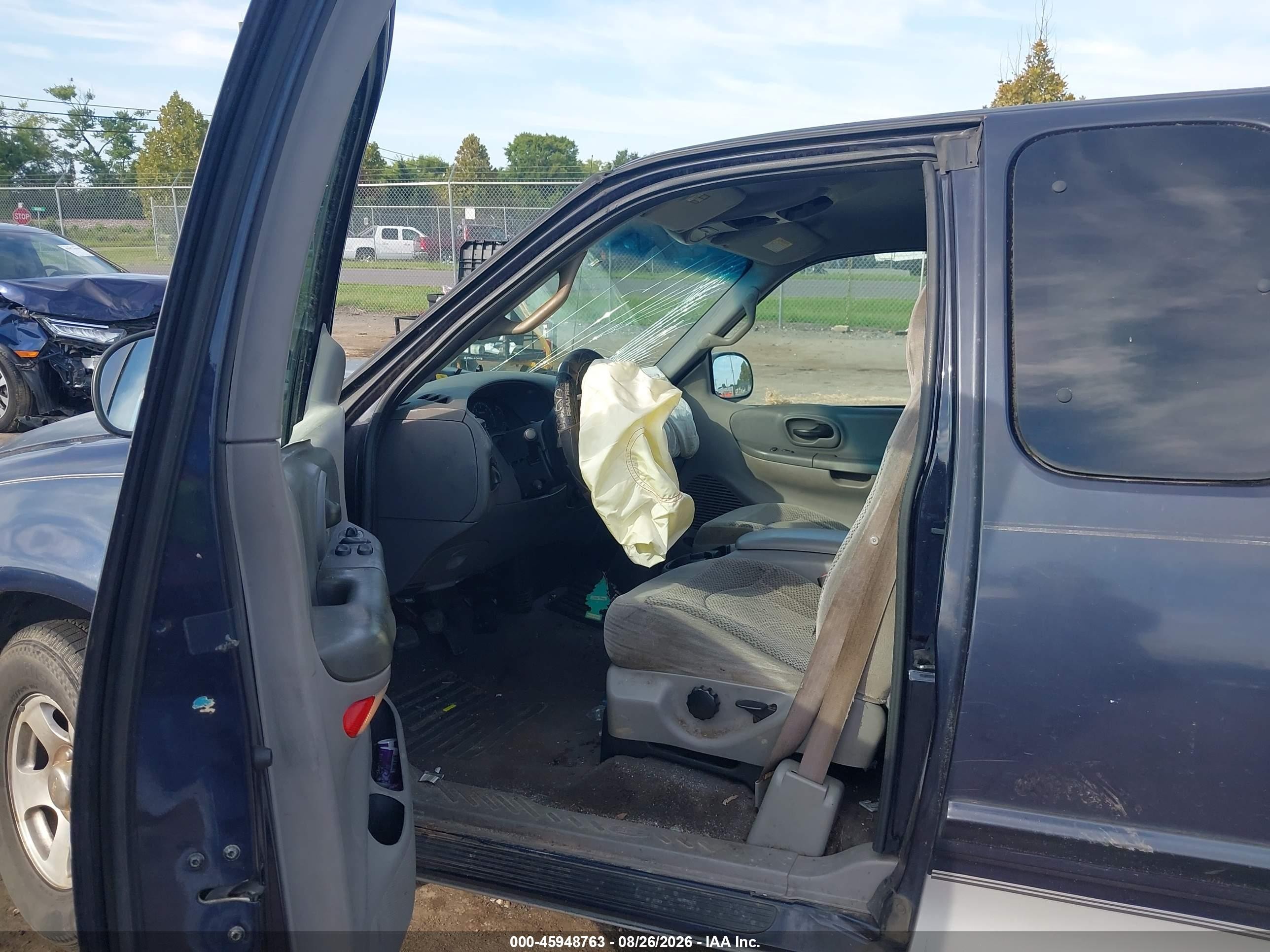 2000 Ford F-150 Work Series/xl/xlt Blue vin: 1FTZX1728YNB06047