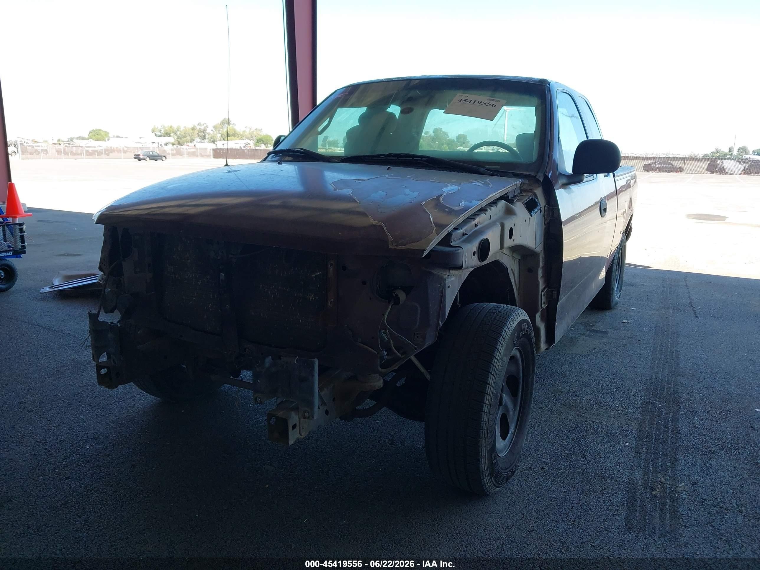 2001 Ford F-150 Xl/xlt Maroon vin: 1FTZX17291NB18990