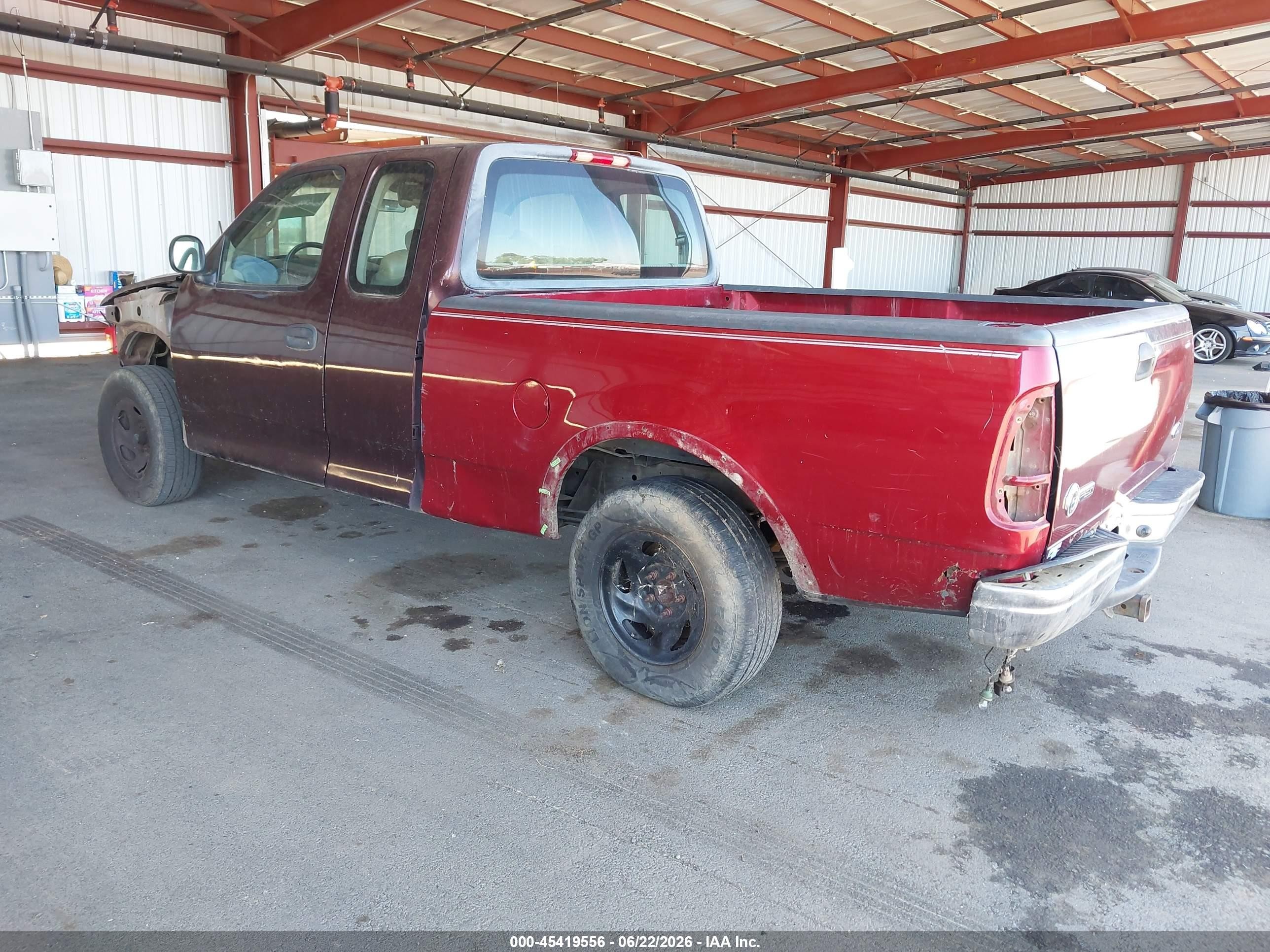 2001 Ford F-150 Xl/xlt Maroon vin: 1FTZX17291NB18990