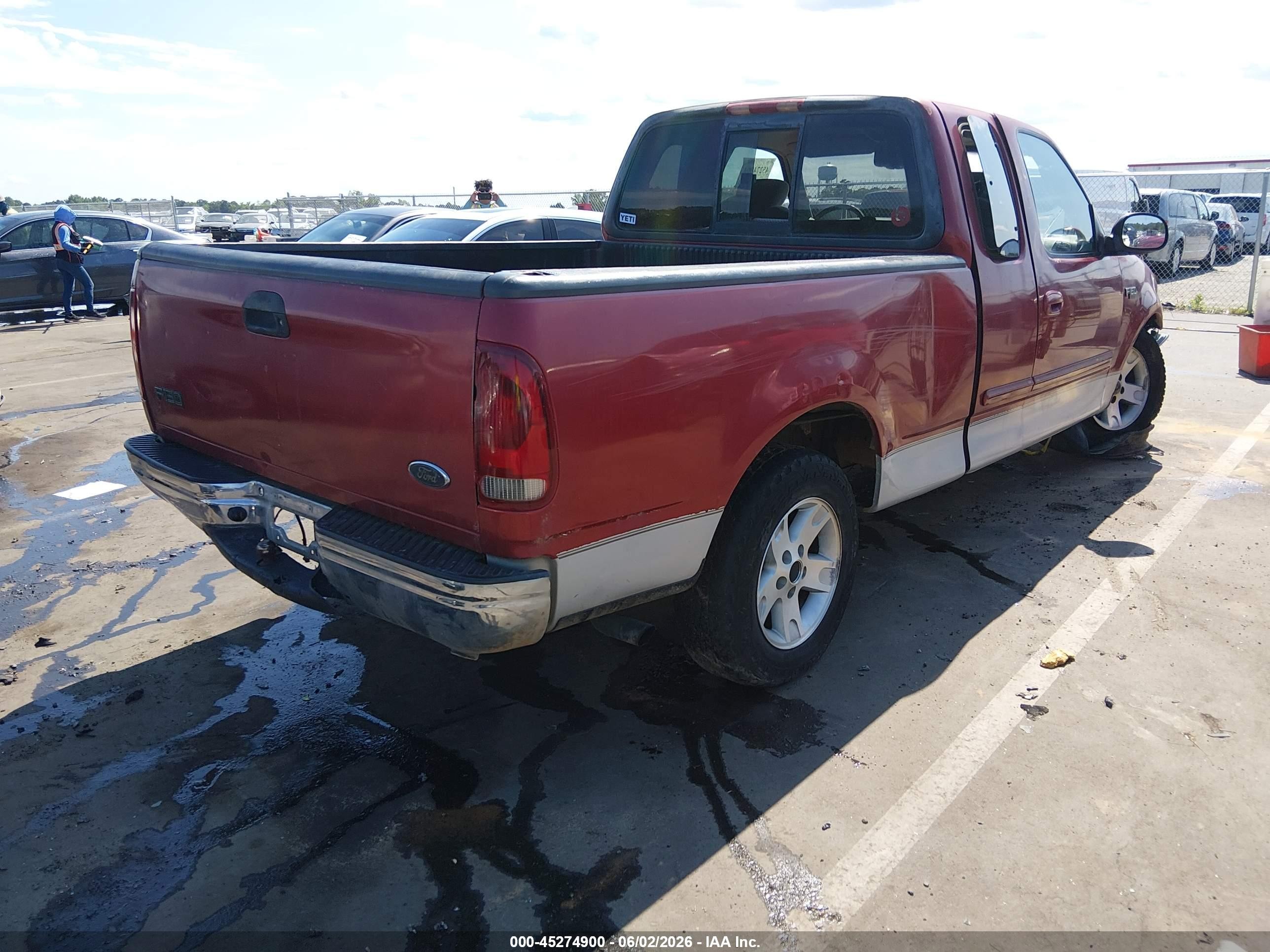 2001 Ford F-150 Xl/xlt Красный vin: 1FTZX17291NB42609