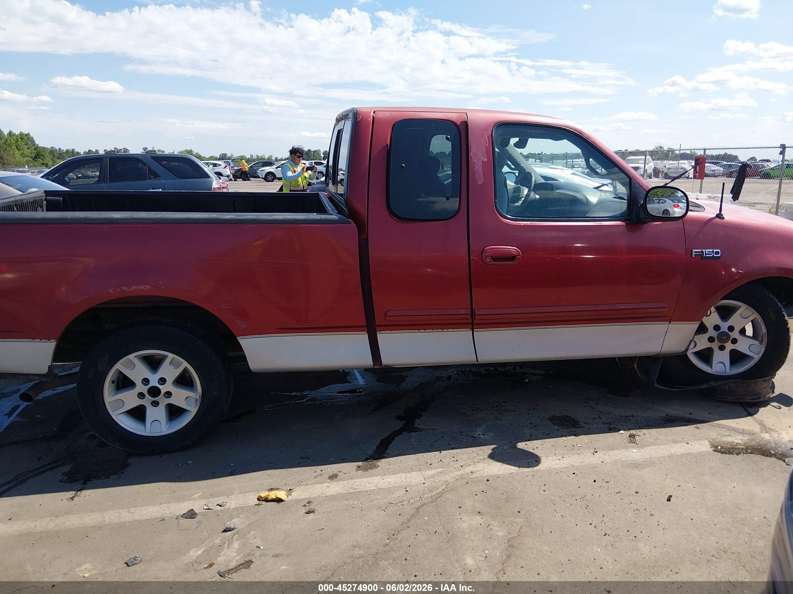 2001 Ford F-150 Xl/xlt Красный vin: 1FTZX17291NB42609