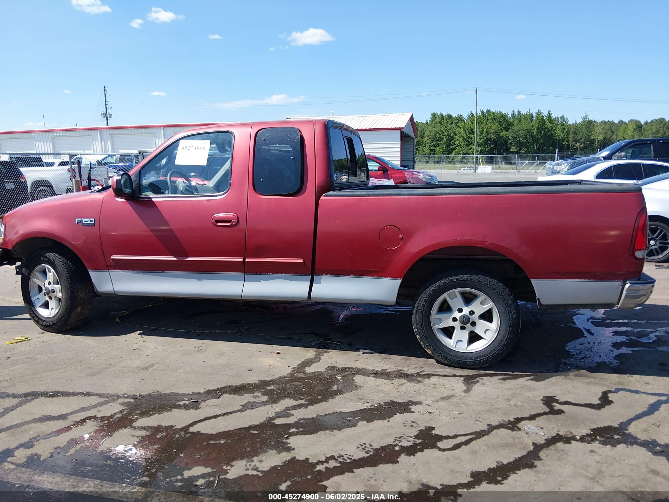 2001 Ford F-150 Xl/xlt Красный vin: 1FTZX17291NB42609