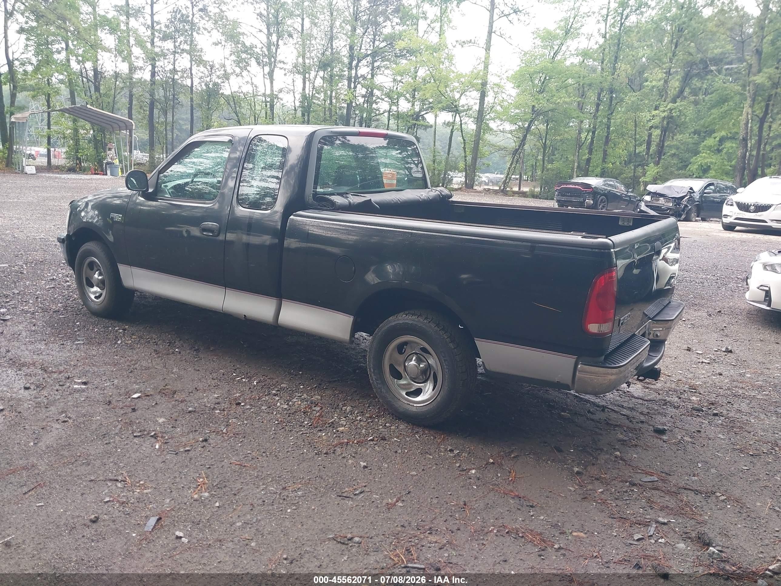1998 Ford F-150 Standard/xl/xlt Black vin: 1FTZX1729WNB28877