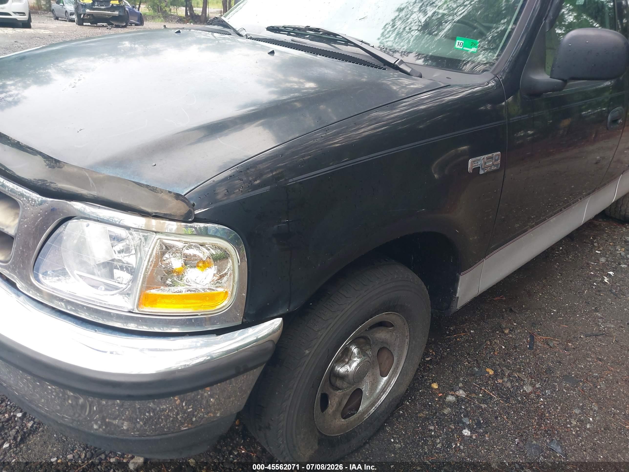1998 Ford F-150 Standard/xl/xlt Black vin: 1FTZX1729WNB28877
