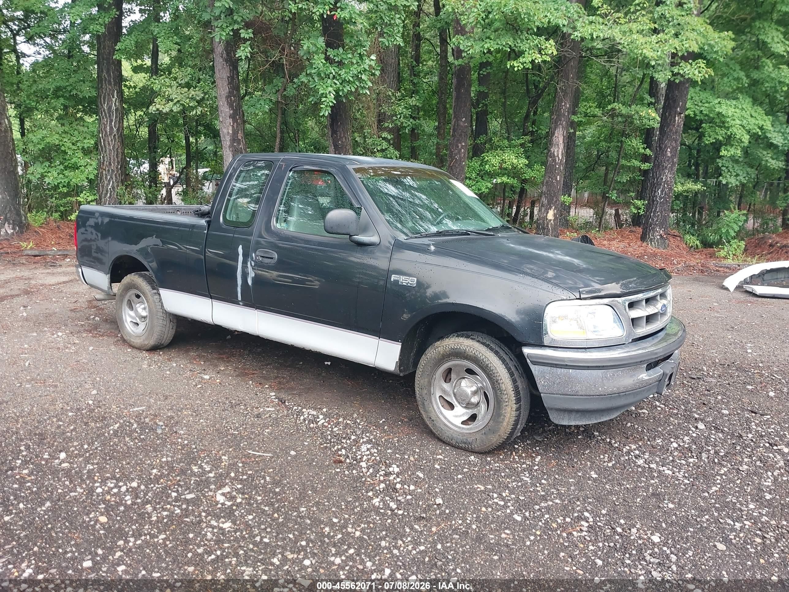 1998 Ford F-150 Standard/xl/xlt Black vin: 1FTZX1729WNB28877