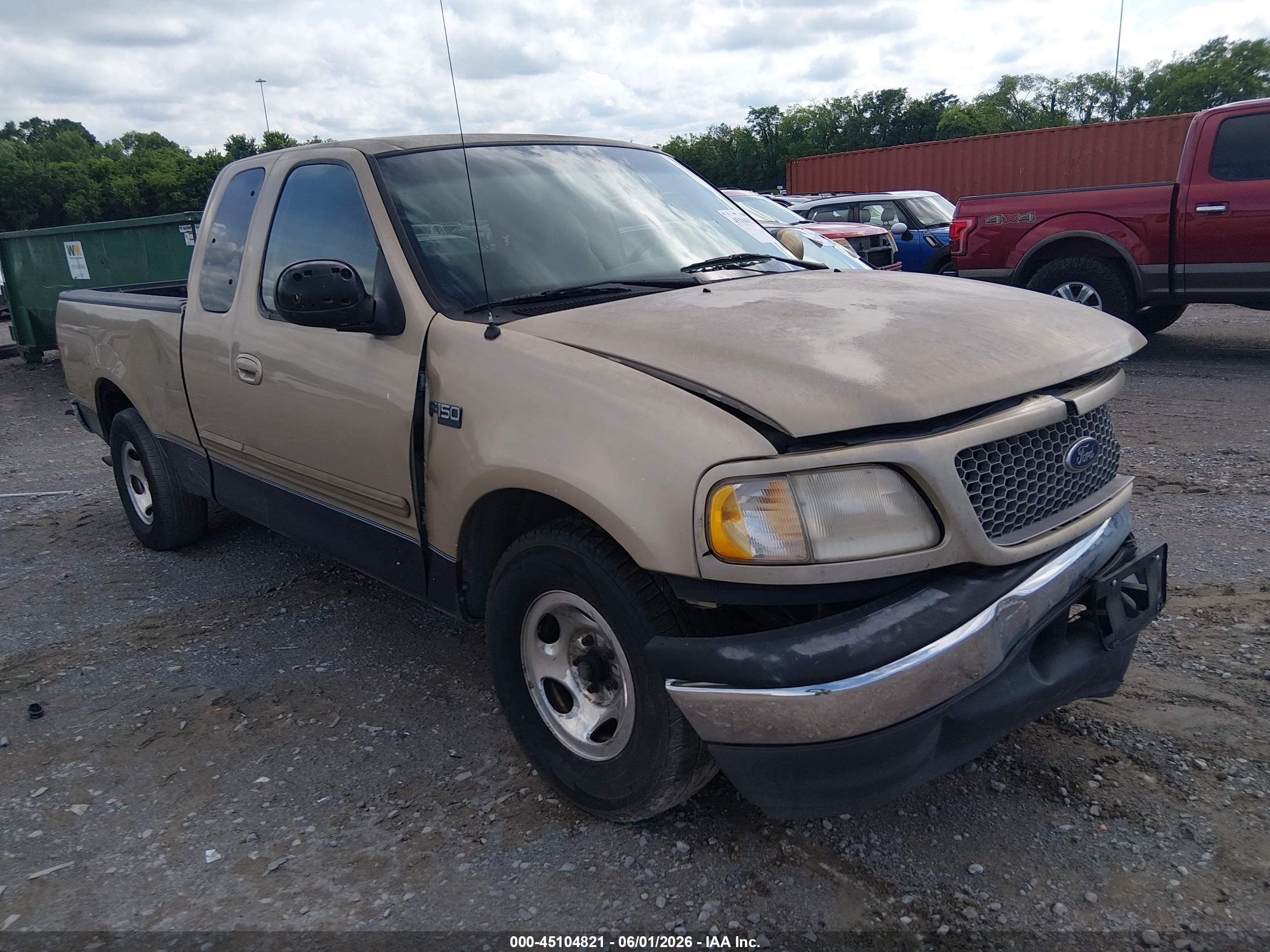 1999 Ford F-150 Work Series/xl/xlt Gold vin: 1FTZX1729XNB88059