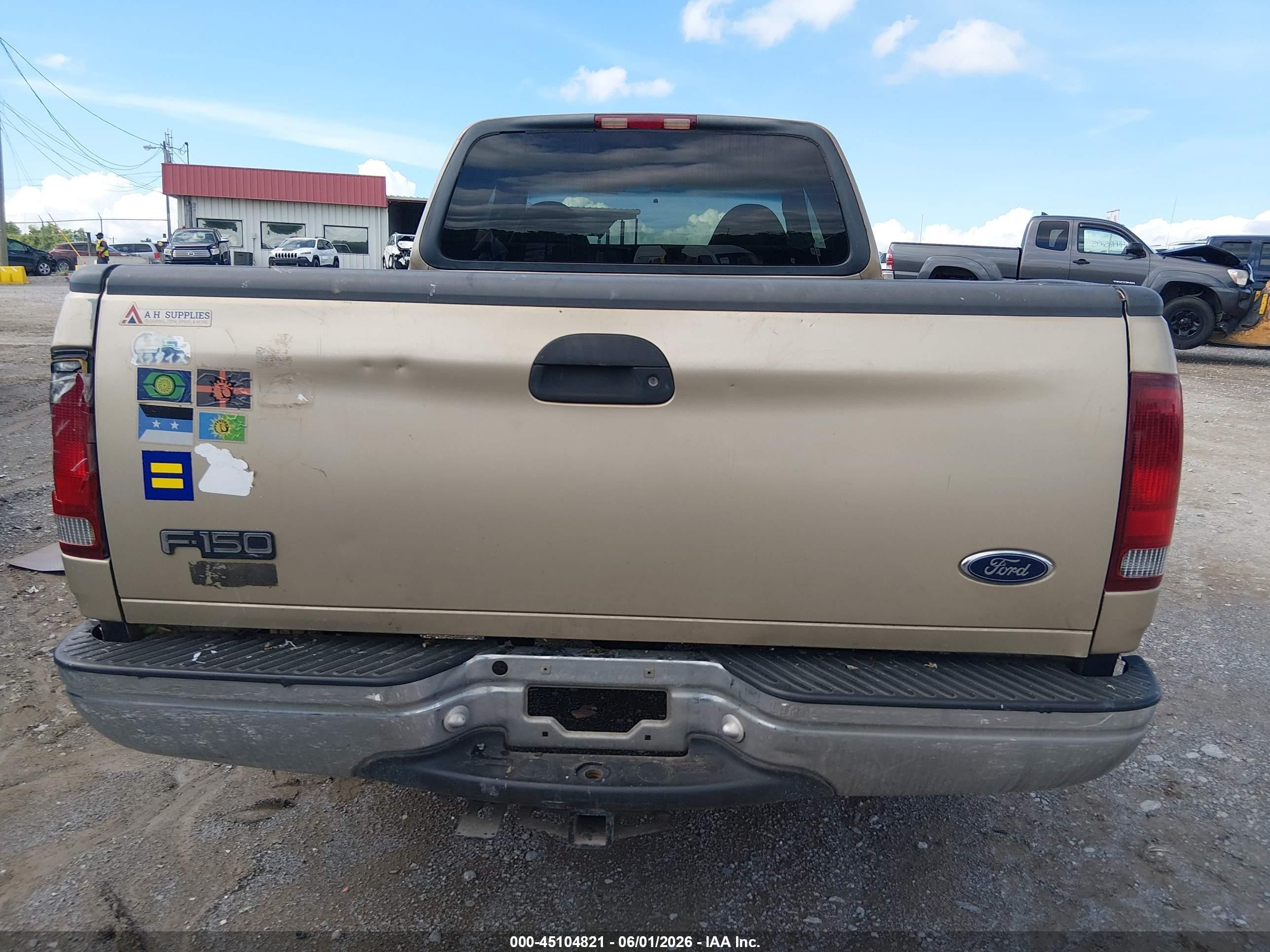 1999 Ford F-150 Work Series/xl/xlt Gold vin: 1FTZX1729XNB88059