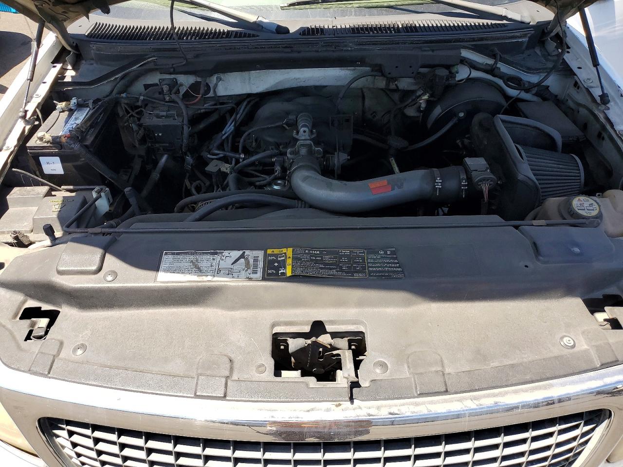 2001 Ford F-150 White vin: 1FTZX172X1NB53084