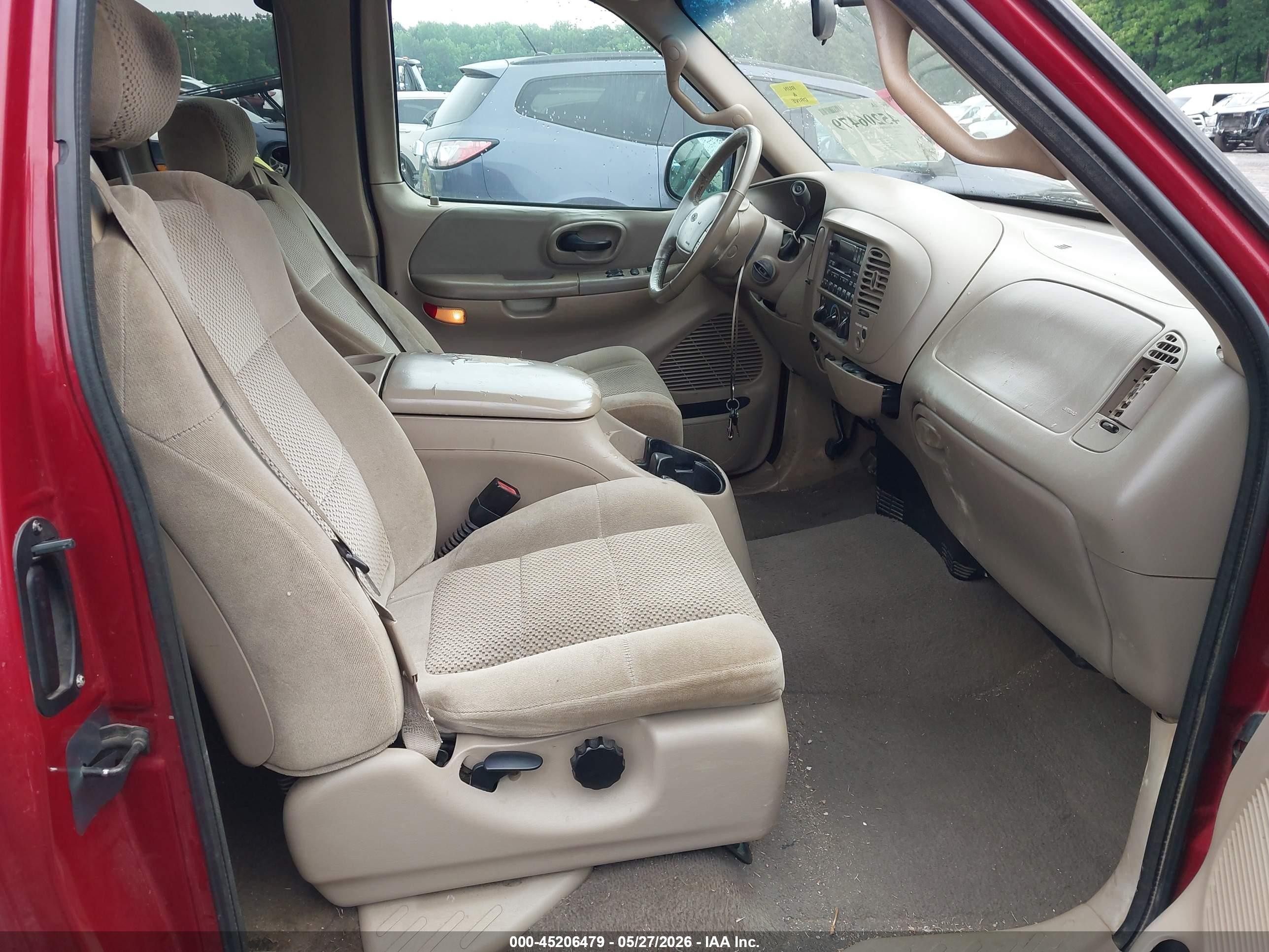 2001 Ford F-150 Xl/xlt Red vin: 1FTZX172X1NB67194