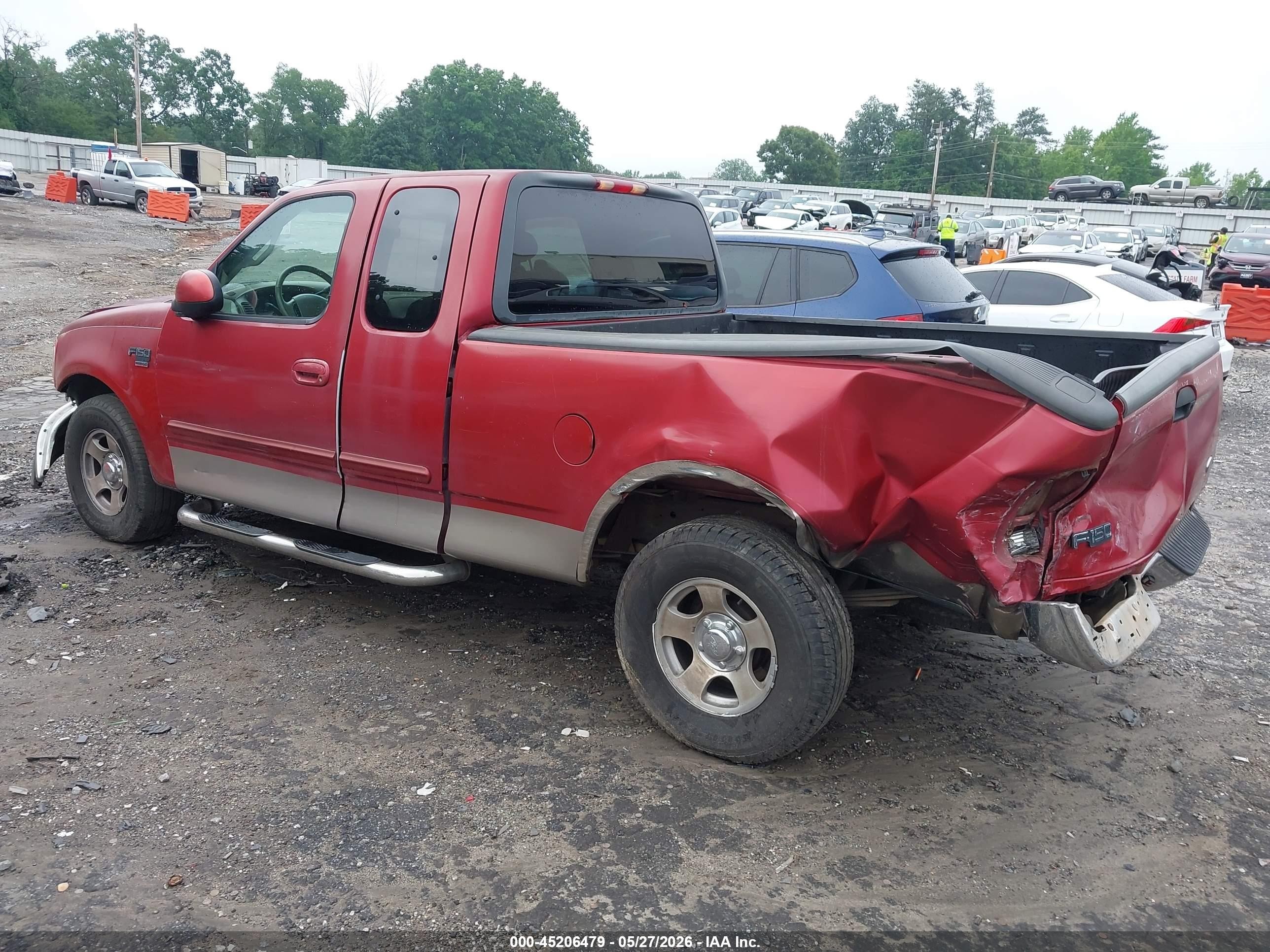 2001 Ford F-150 Xl/xlt Red vin: 1FTZX172X1NB67194