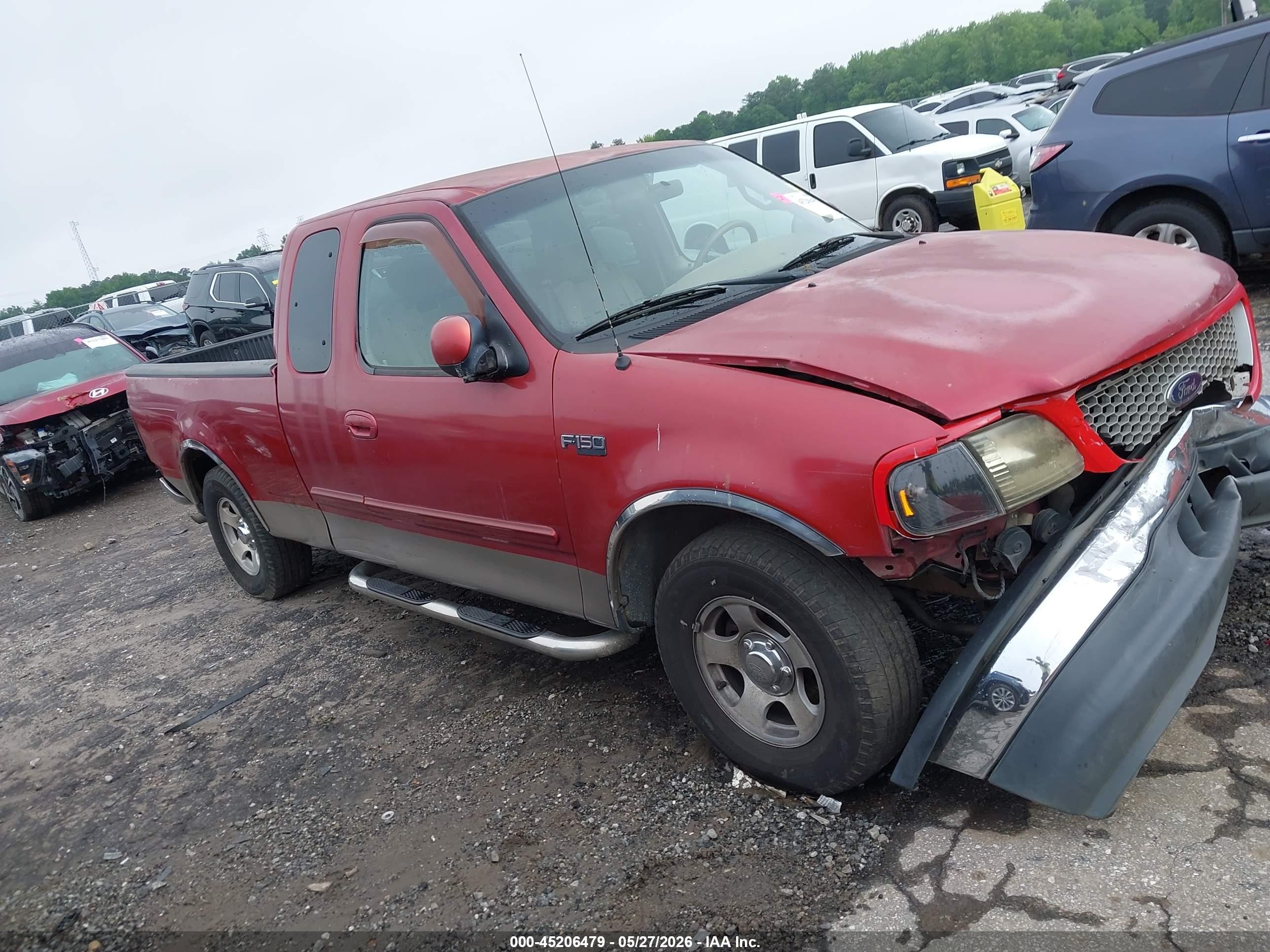 2001 Ford F-150 Xl/xlt Red vin: 1FTZX172X1NB67194