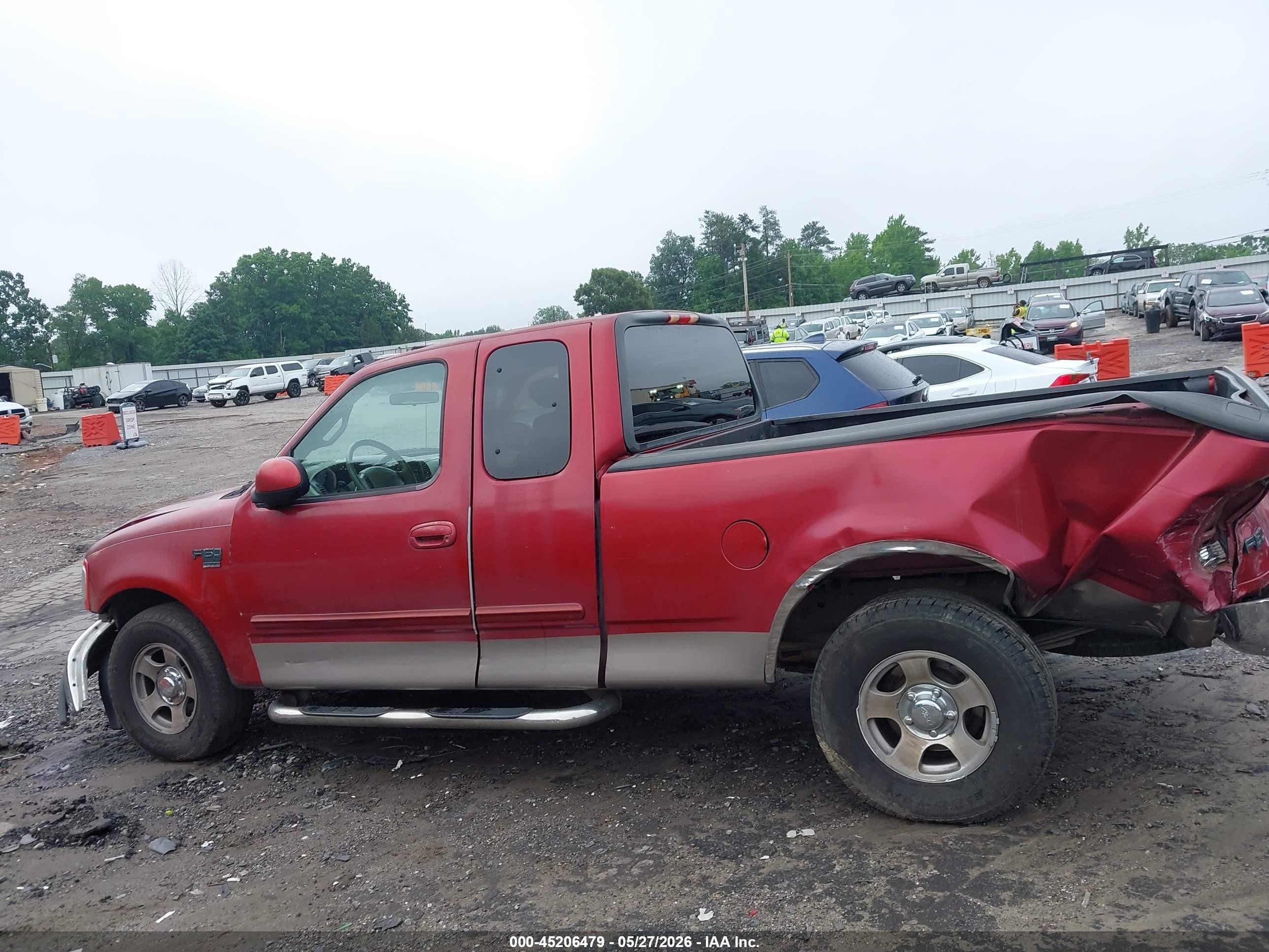 2001 Ford F-150 Xl/xlt Red vin: 1FTZX172X1NB67194