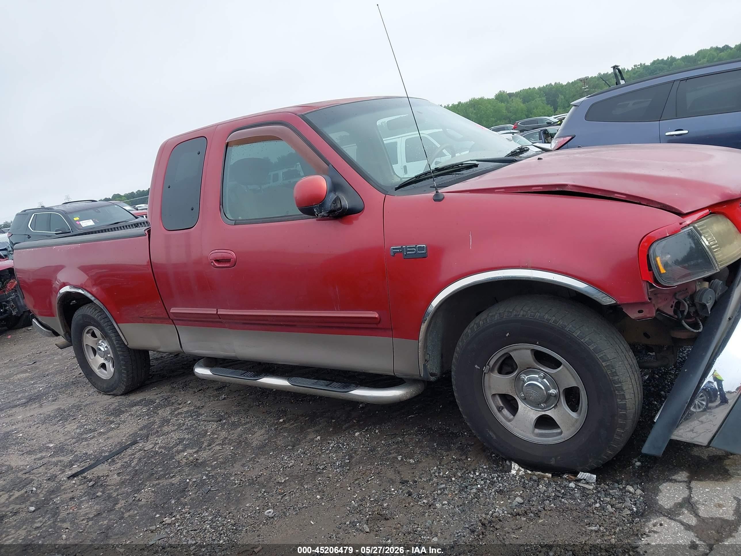 2001 Ford F-150 Xl/xlt Red vin: 1FTZX172X1NB67194