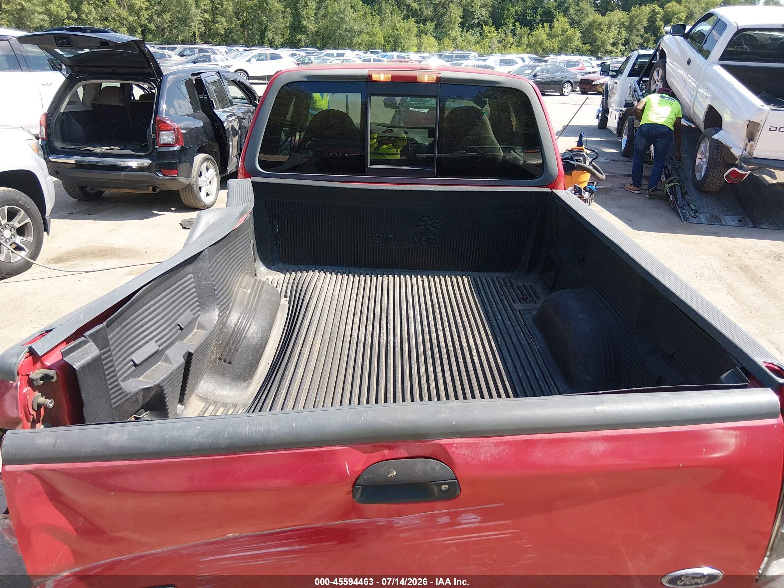 1999 Ford F-150 Work Series/xl/xlt Красный vin: 1FTZX172XXKA53254