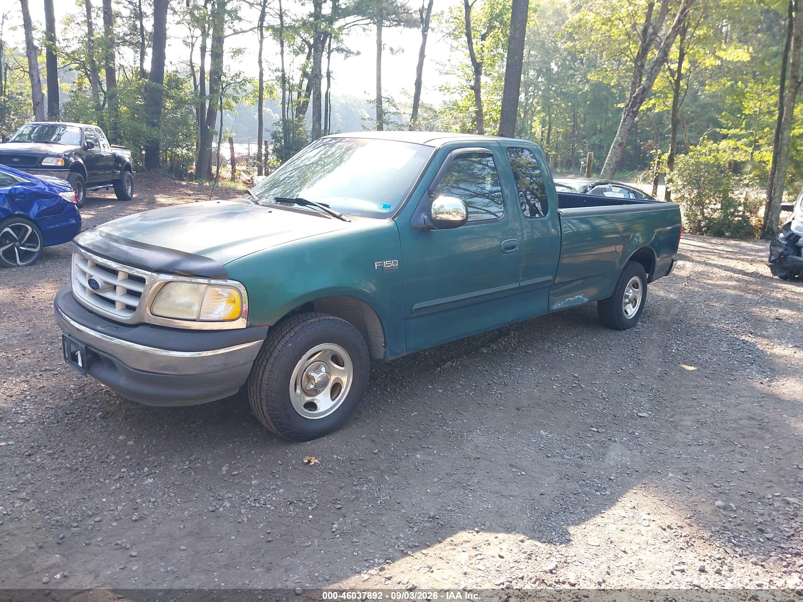1999 Ford F-150 Work Series/xl/xlt Gray vin: 1FTZX172XXNB41333