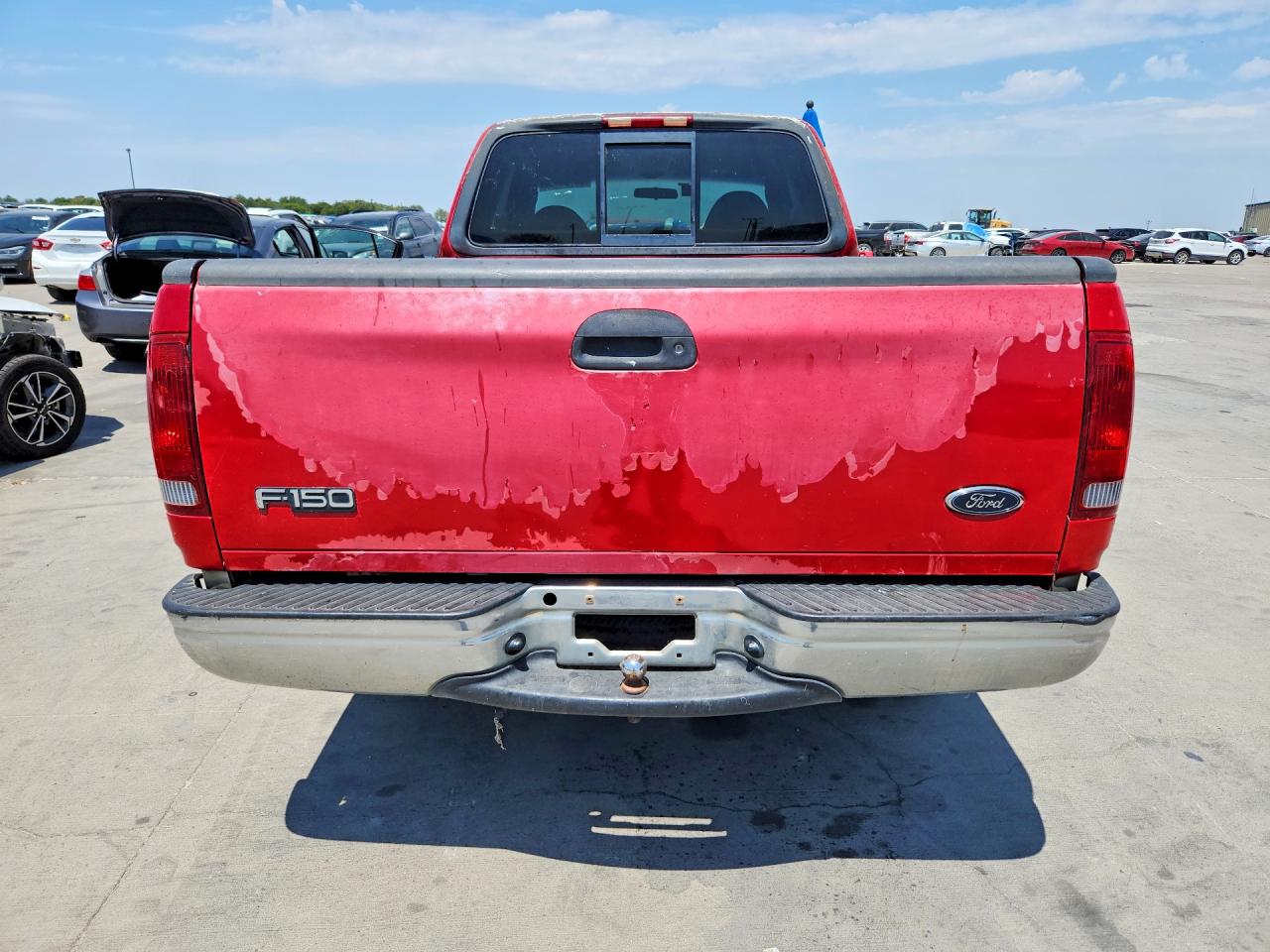 2000 Ford F150 Red vin: 1FTZX172XYNC17781