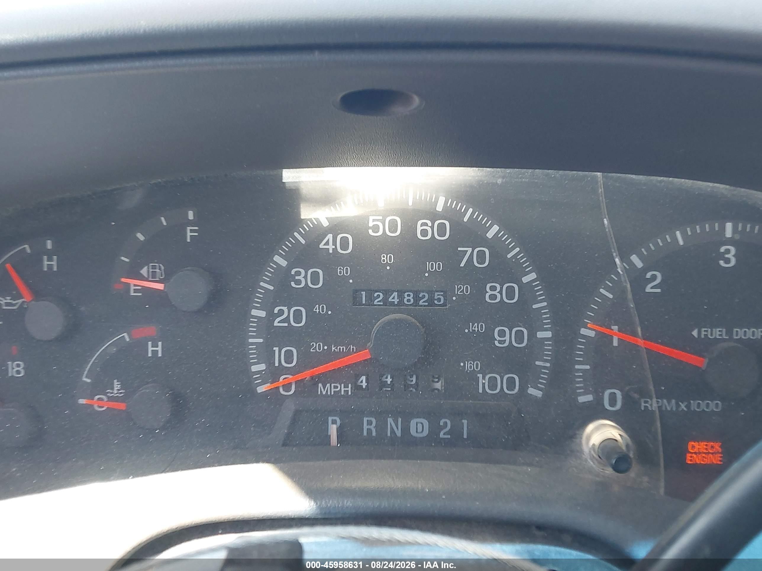 1998 Ford F-150 Lariat/standard/xl/xlt Blue vin: 1FTZX1761WKB27601