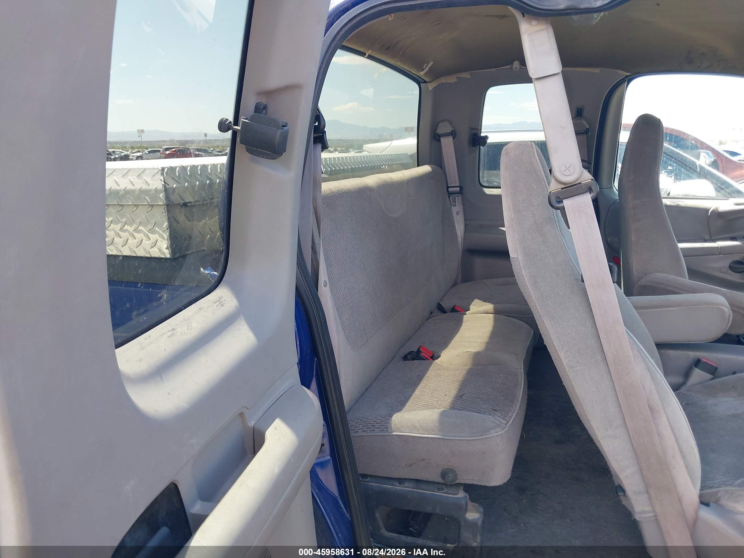 1998 Ford F-150 Lariat/standard/xl/xlt Blue vin: 1FTZX1761WKB27601