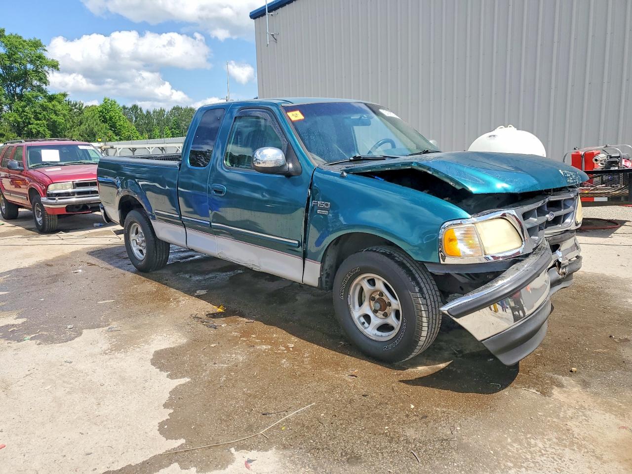 1998 Ford F150 Green vin: 1FTZX1761WNB70169