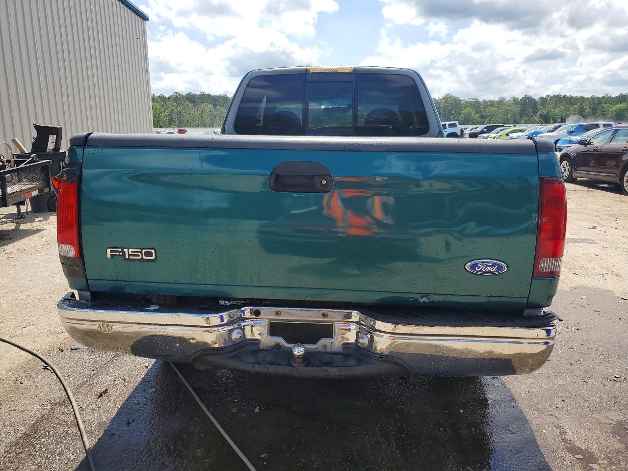 1998 Ford F150 Green vin: 1FTZX1761WNB70169