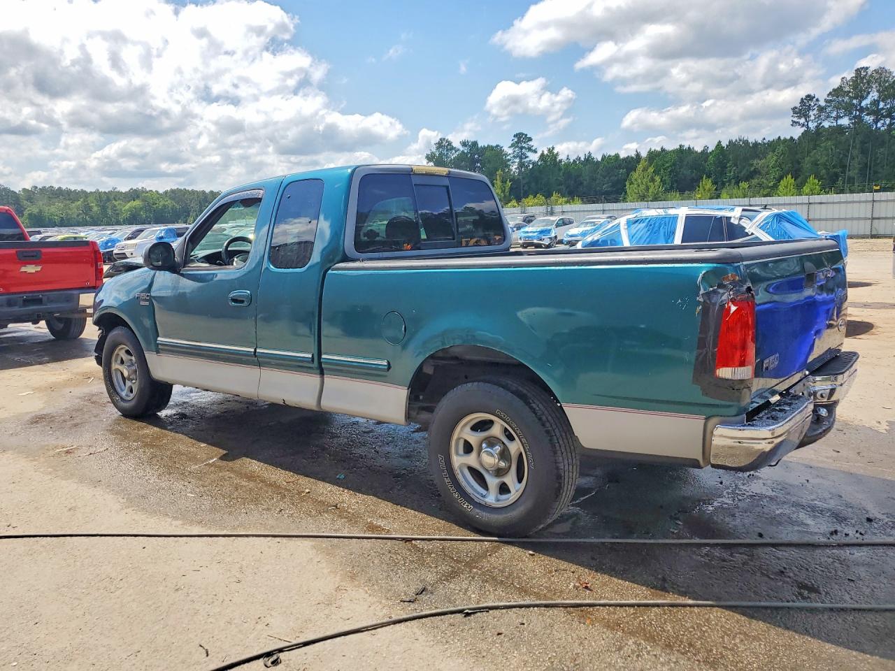 1998 Ford F150 Green vin: 1FTZX1761WNB70169