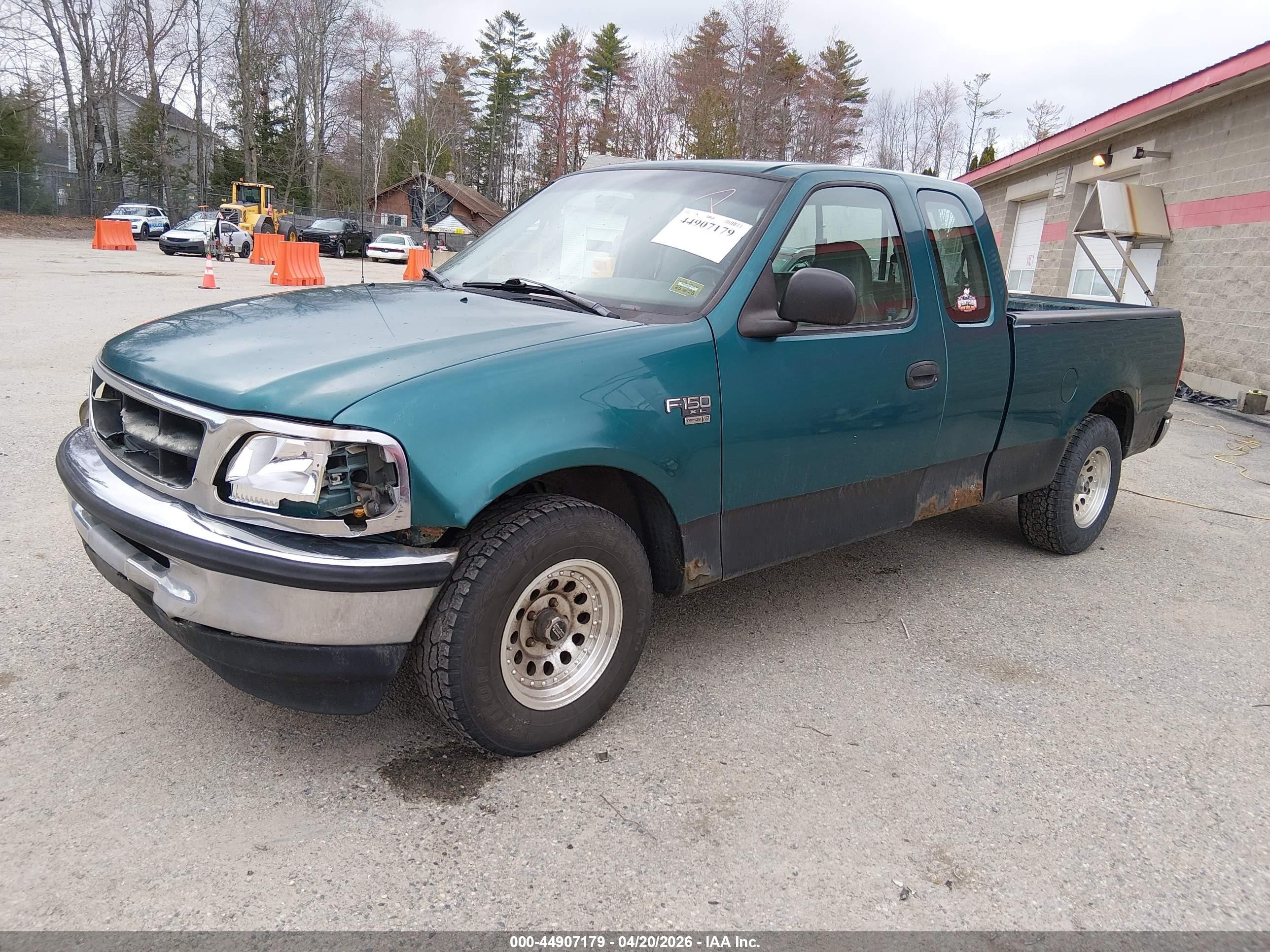 1998 Ford F-150 Lariat/standard/xl/xlt Green vin: 1FTZX1761WNC03557